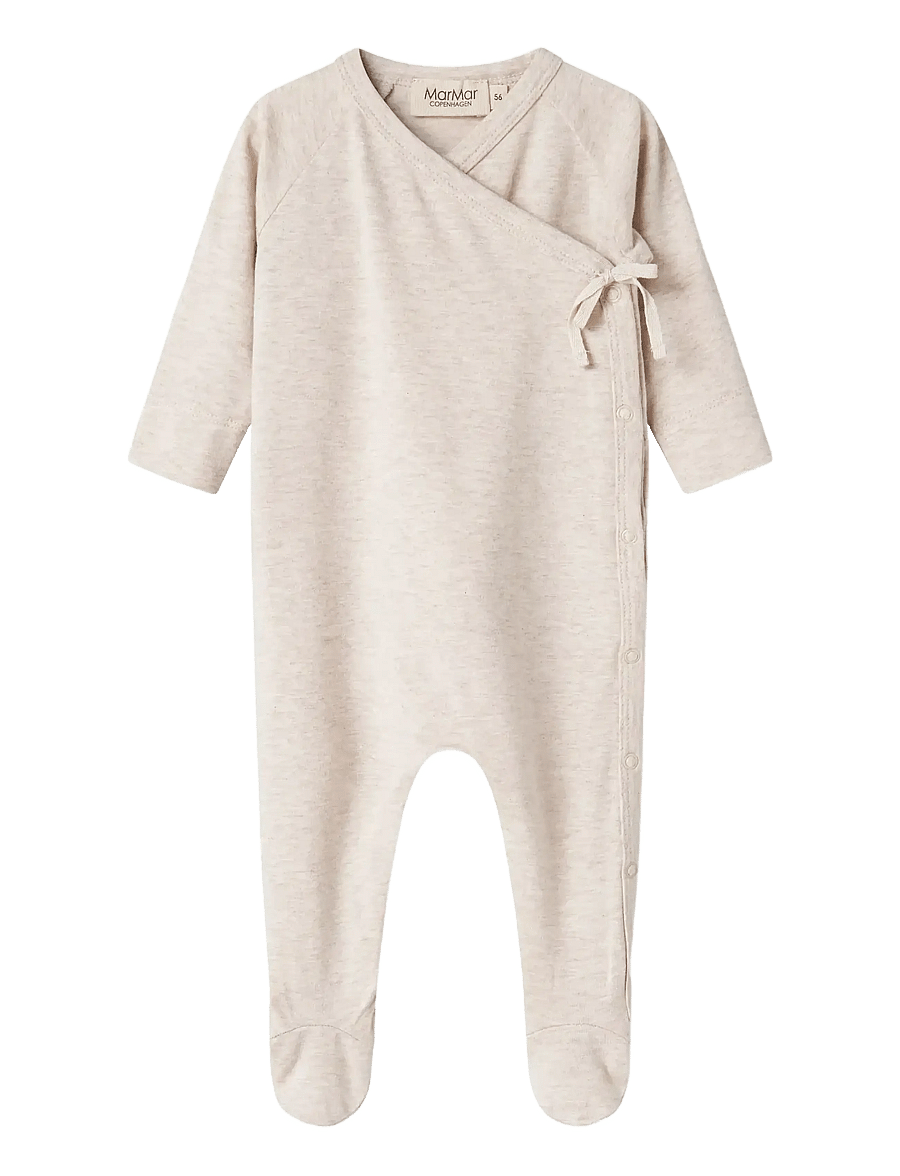 MarMar Copenhagen - Rubetta - långärmade bodysuits - light beige mel. - 1
