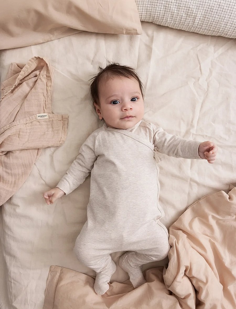 MarMar Copenhagen - Rubetta - långärmade bodysuits - light beige mel. - 4