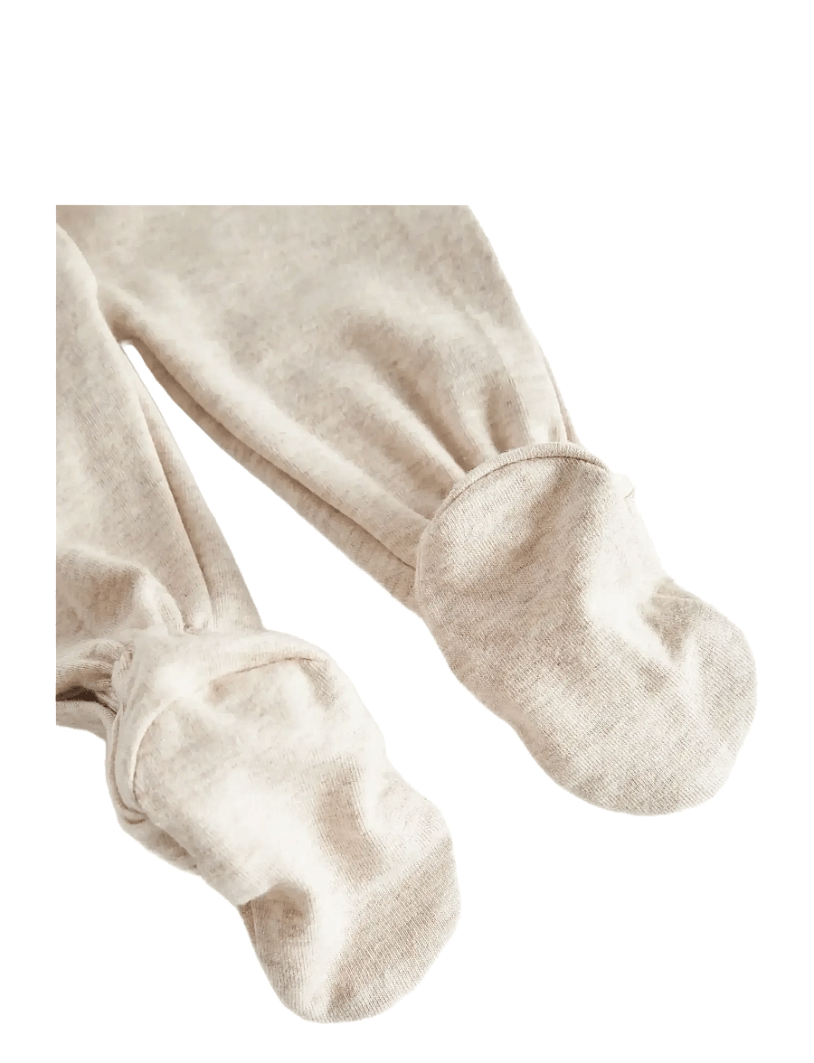 MarMar Copenhagen - Rubetta - långärmade bodysuits - light beige mel. - 3