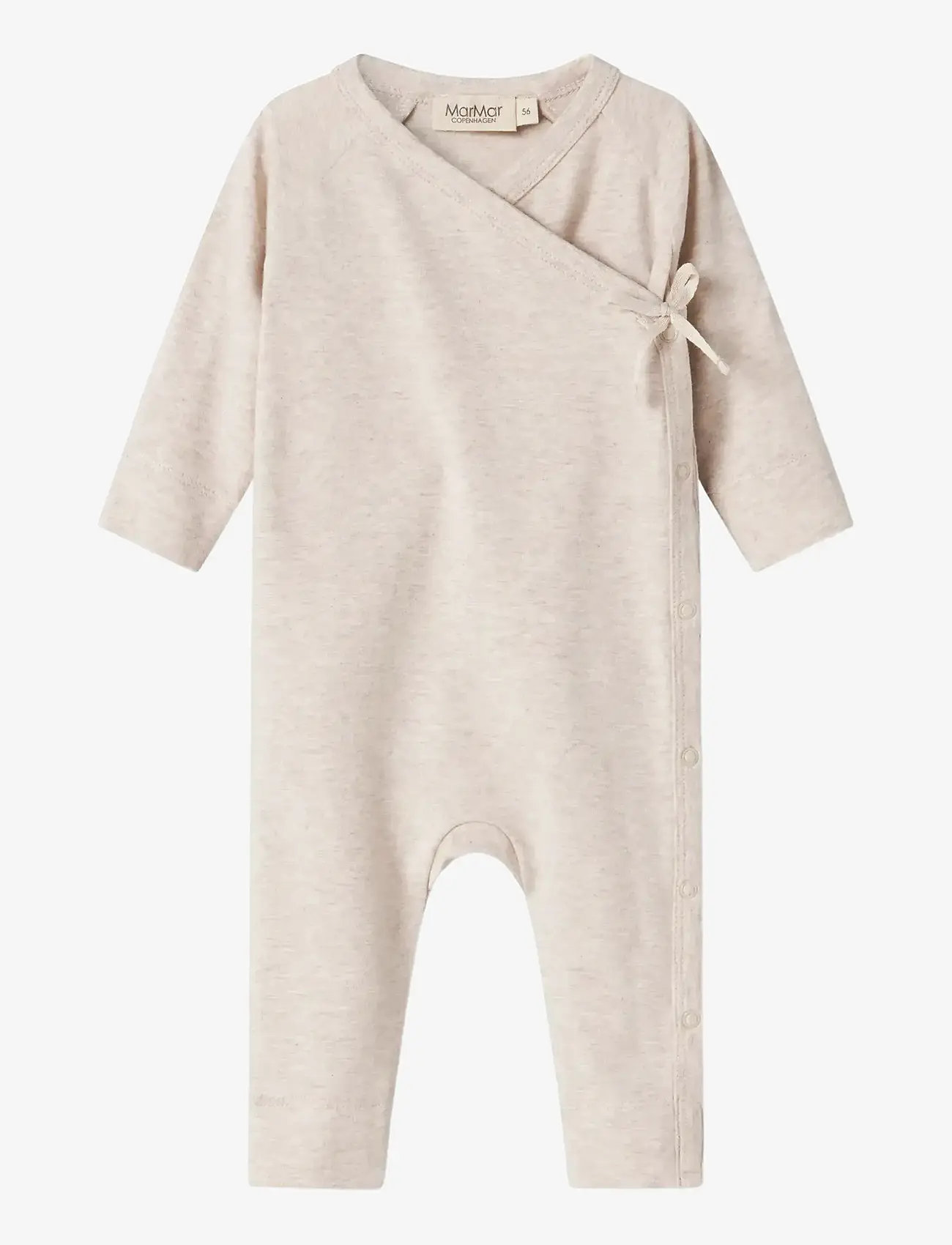MarMar Copenhagen - Rula - långärmade bodysuits - light beige mel. - 0