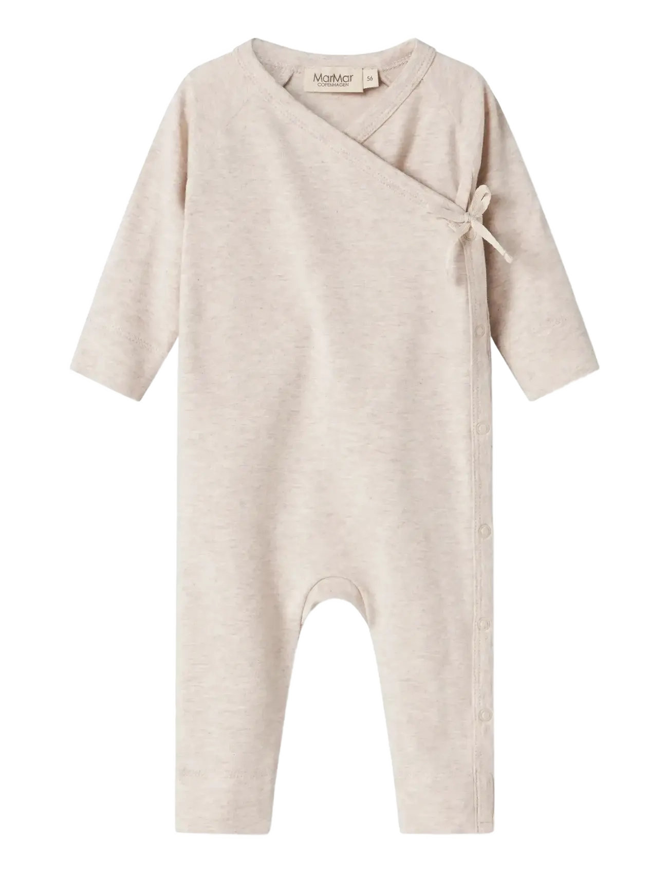 MarMar Copenhagen Rula - Långärmade bodysuits - LIGHT BEIGE MEL. / beige