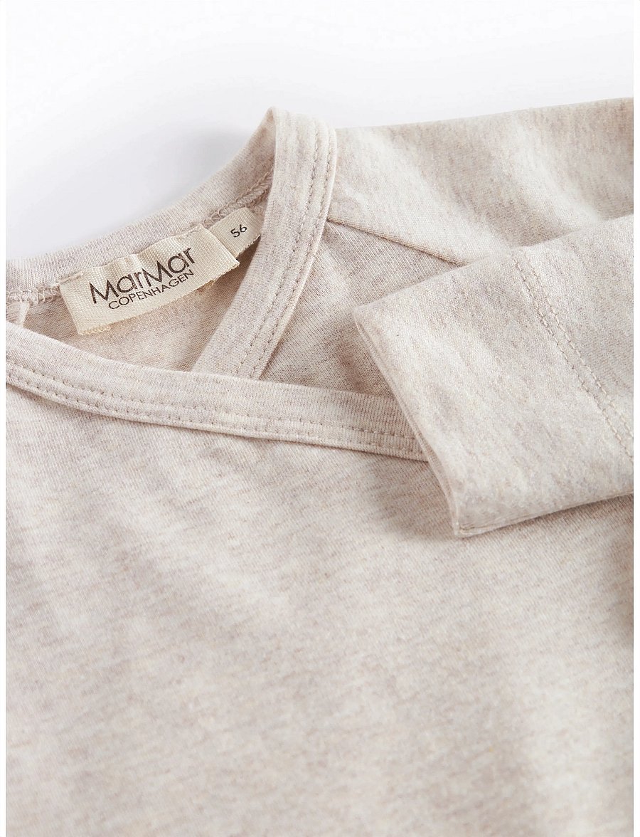 MarMar Copenhagen - Rula - långärmade bodysuits - light beige mel. - 2