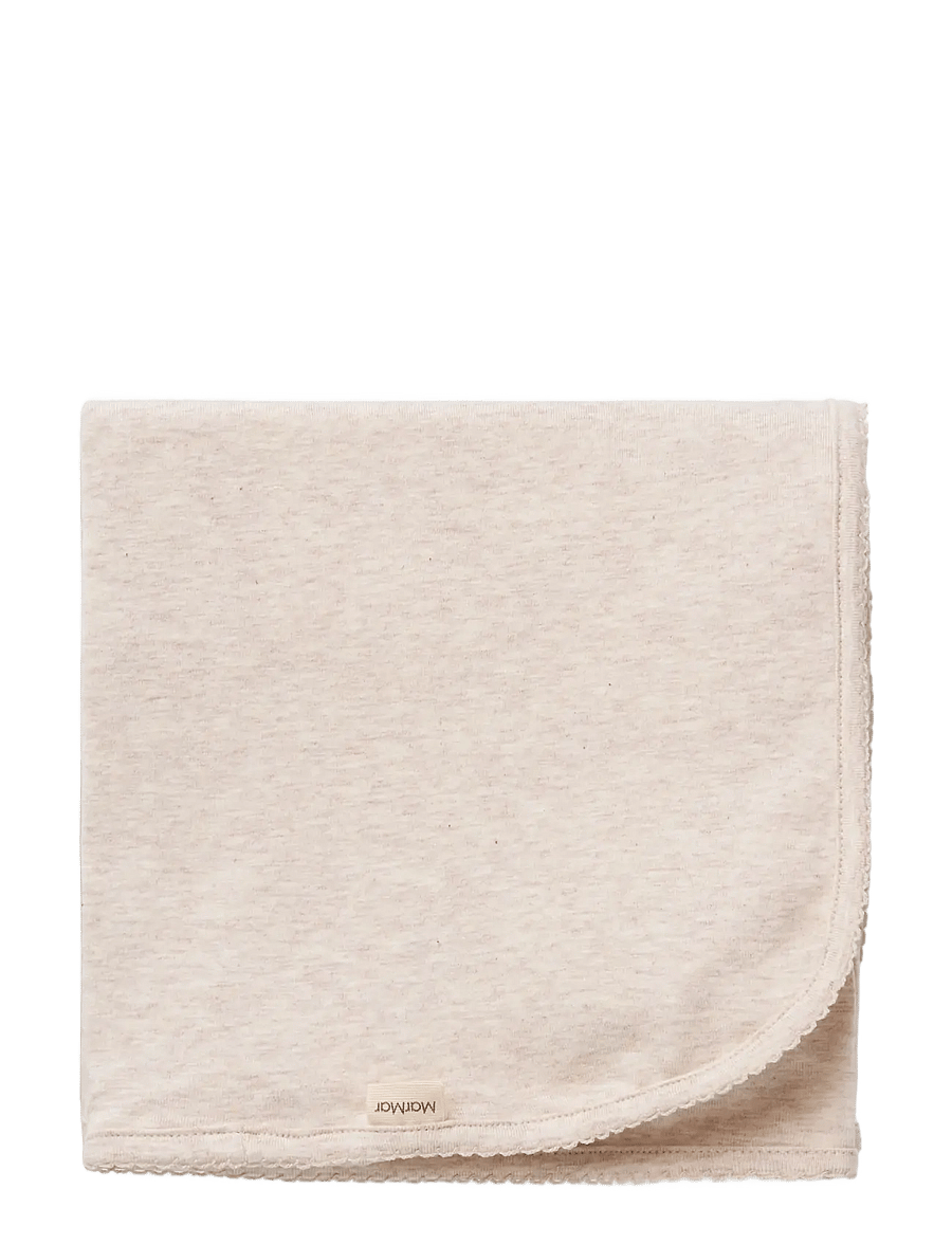 MarMar Copenhagen - Alida - tæpper - light beige mel. - 0