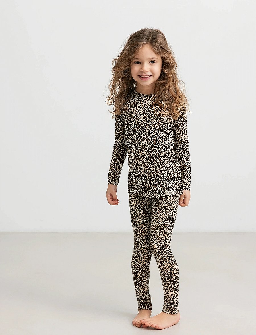 MarMar Copenhagen - Leo Leg - leggings - brown leo - 5
