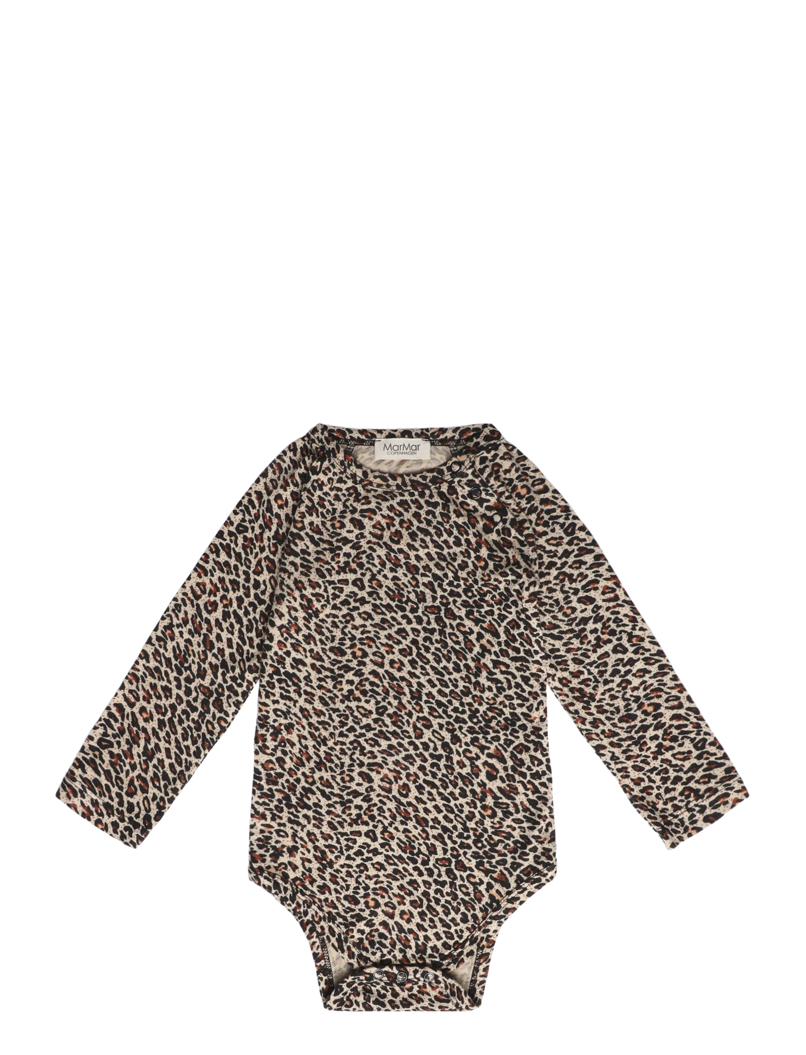 MarMar Copenhagen Leo Body LS - Långärmade bodies - BROWN LEO / brown