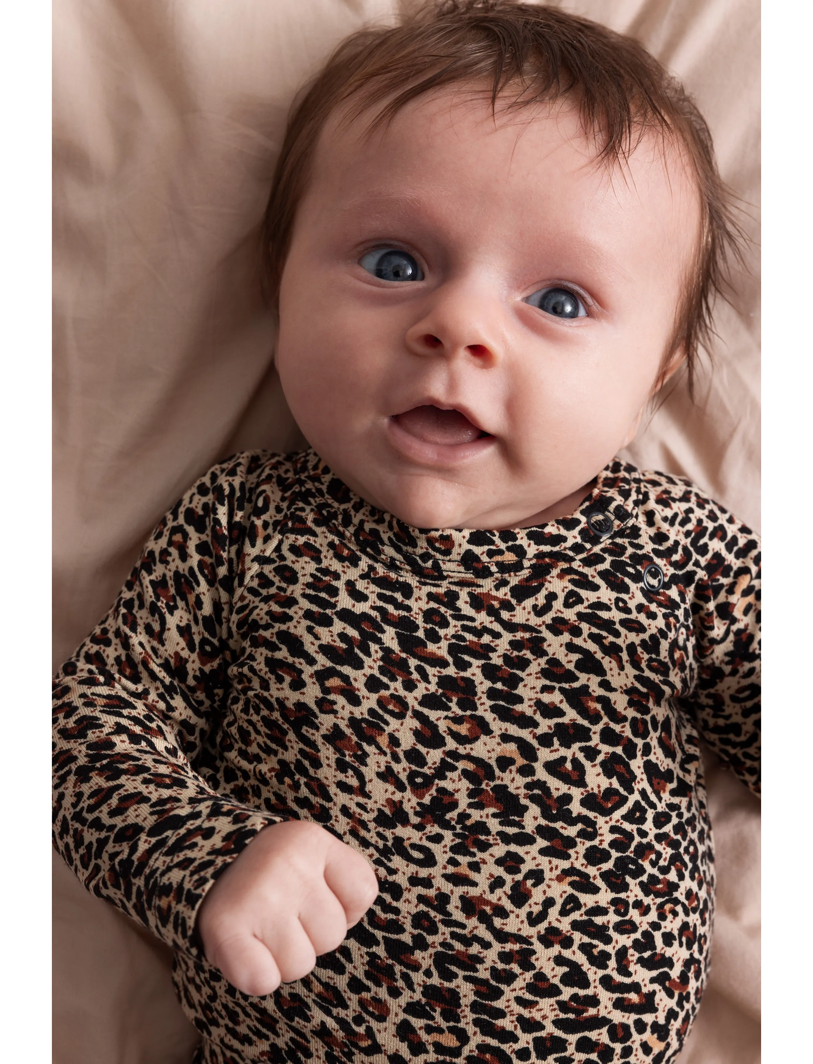 MarMar Copenhagen Leo Body Ls, 92, Bodys, Braun - Long-sleeved, Kinder