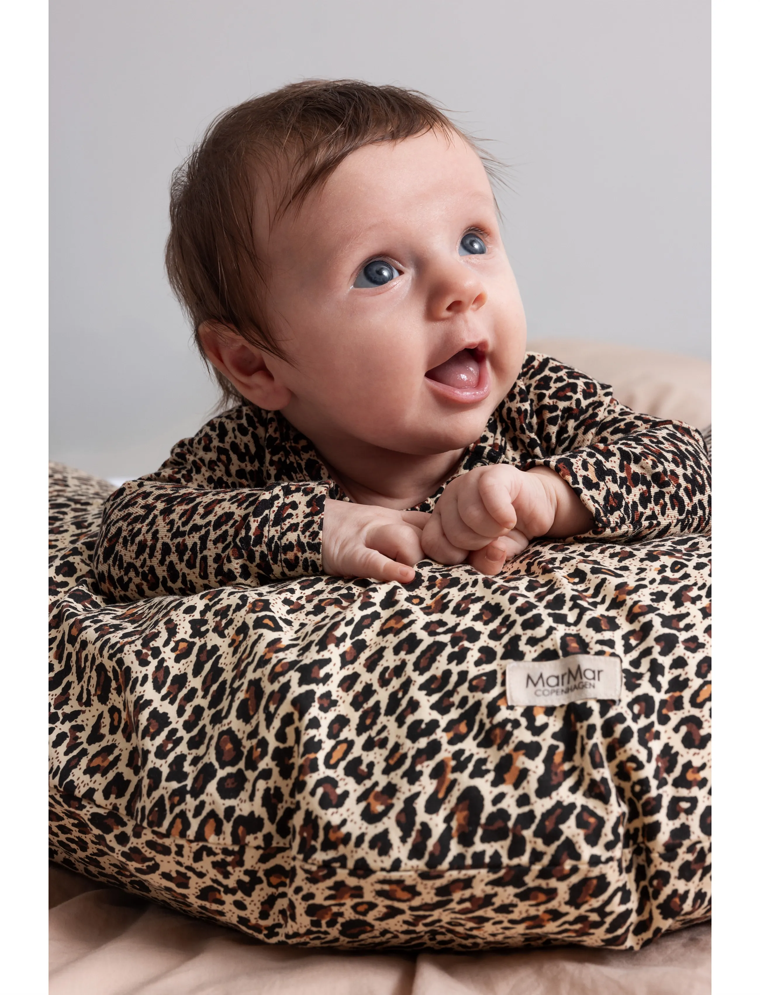 MarMar Copenhagen - Leo Body LS - long-sleeved bodies - brown leo - 5