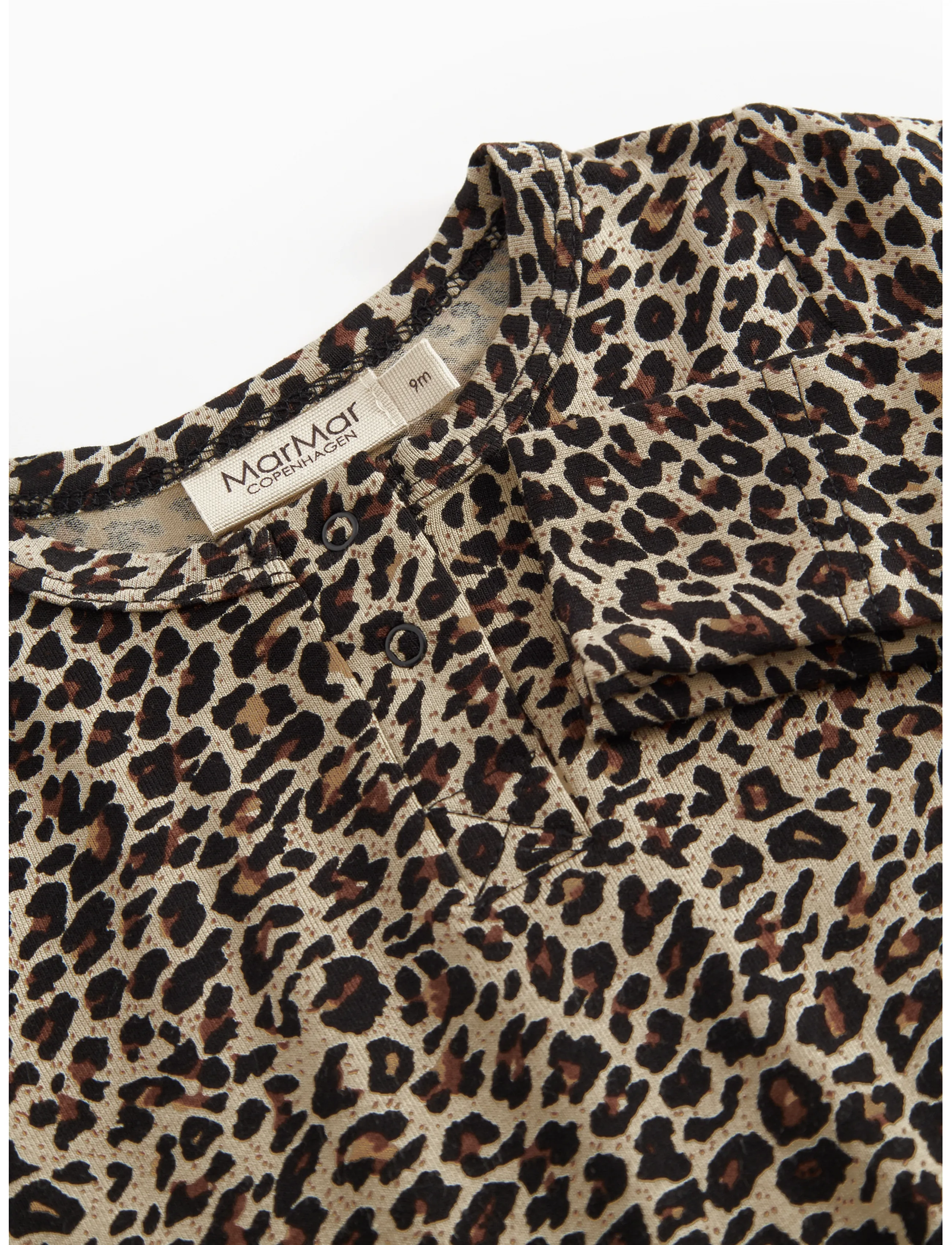 MarMar Copenhagen - Leo Suit - long-sleeved - brown leo - 4