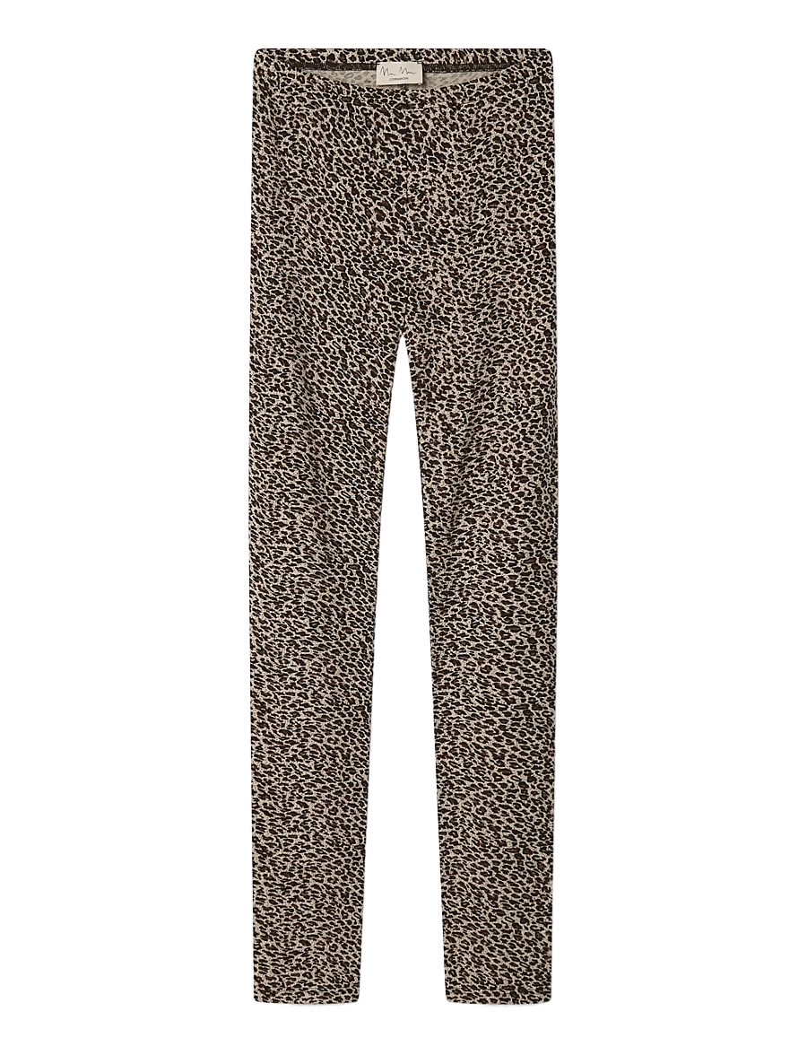 MarMar Copenhagen - Leo Leg W - leggings - brown leo - 0