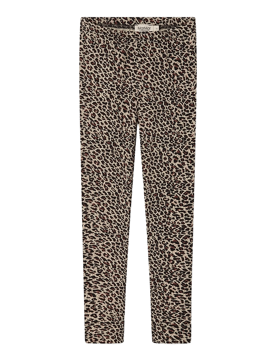 MarMar Copenhagen - Leo Leg - leggings - brown leo - 1