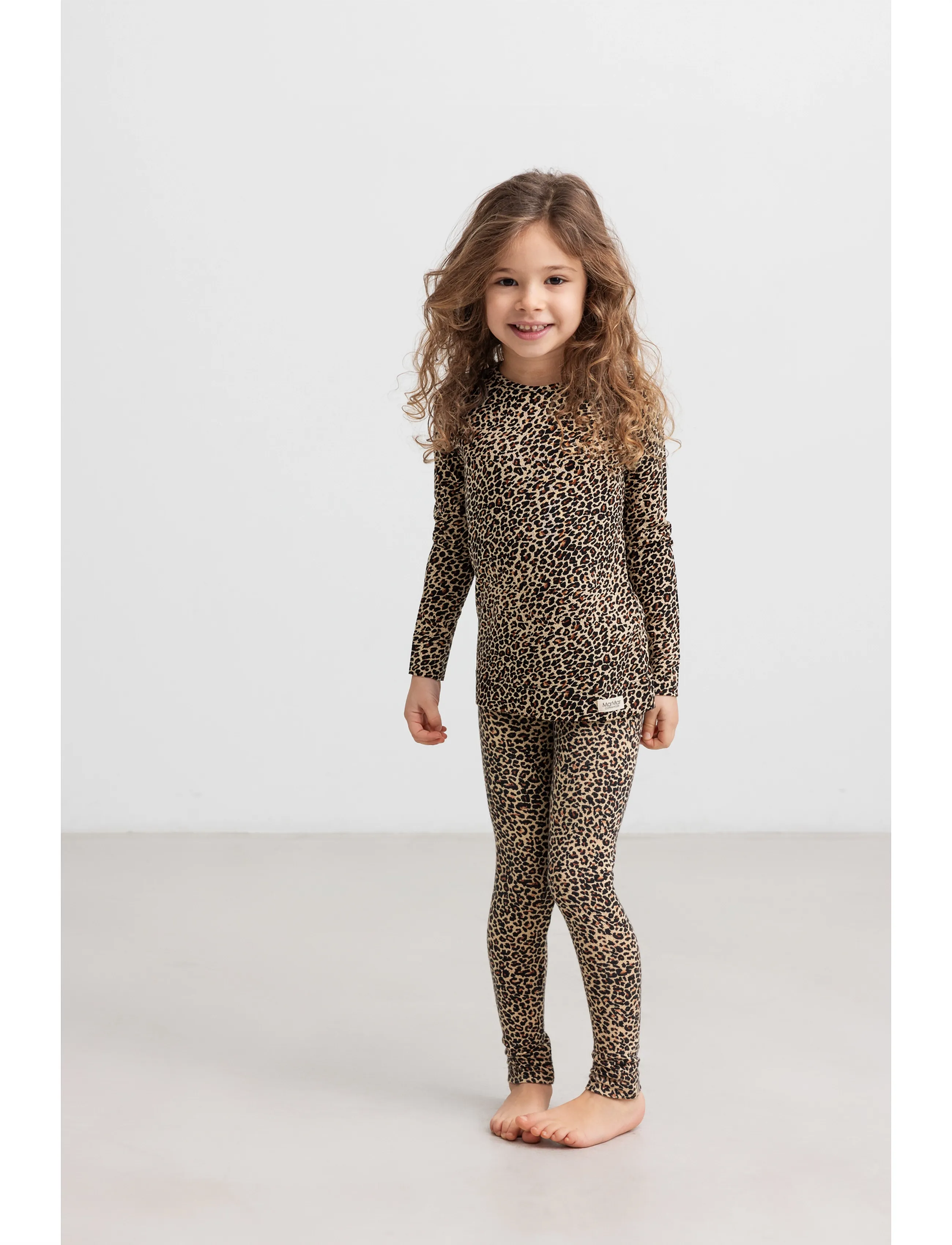 MarMar Copenhagen Leo Leg - Leggings - BROWN LEO / brown