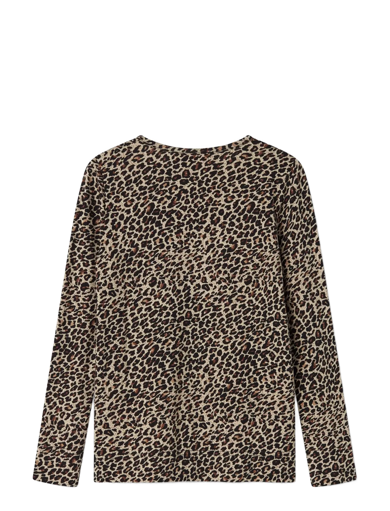 MarMar Copenhagen - Leo Tee - långärmade t-shirts - brown leo - 2