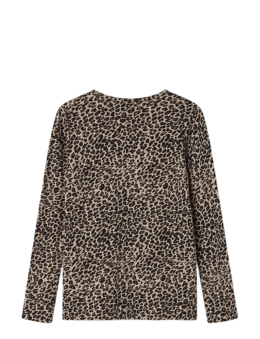 MarMar Copenhagen - Leo Tee - langärmelig - brown leo - 2