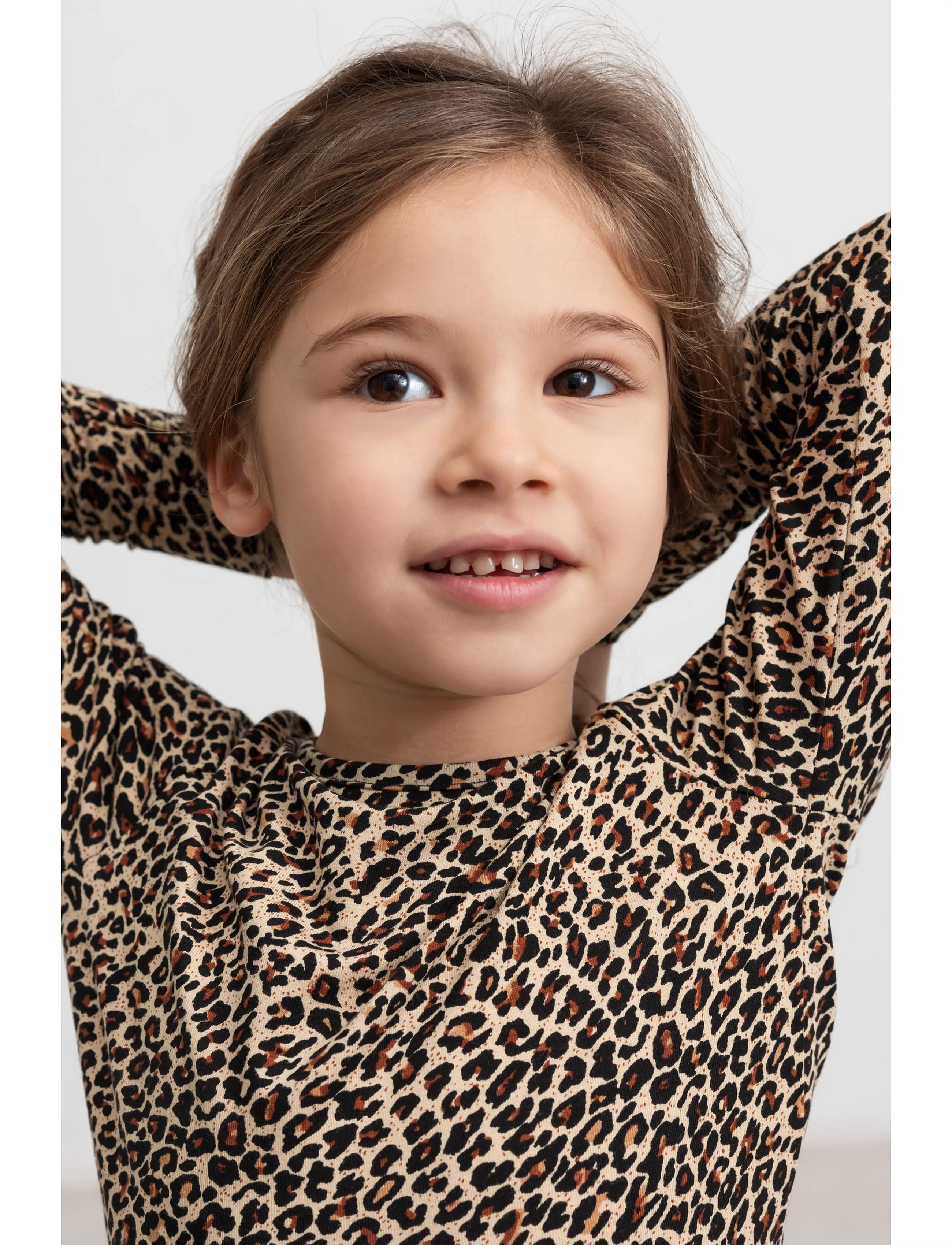 MarMar Copenhagen Leo Tee - Toppar & T-shirts - BROWN LEO / brown