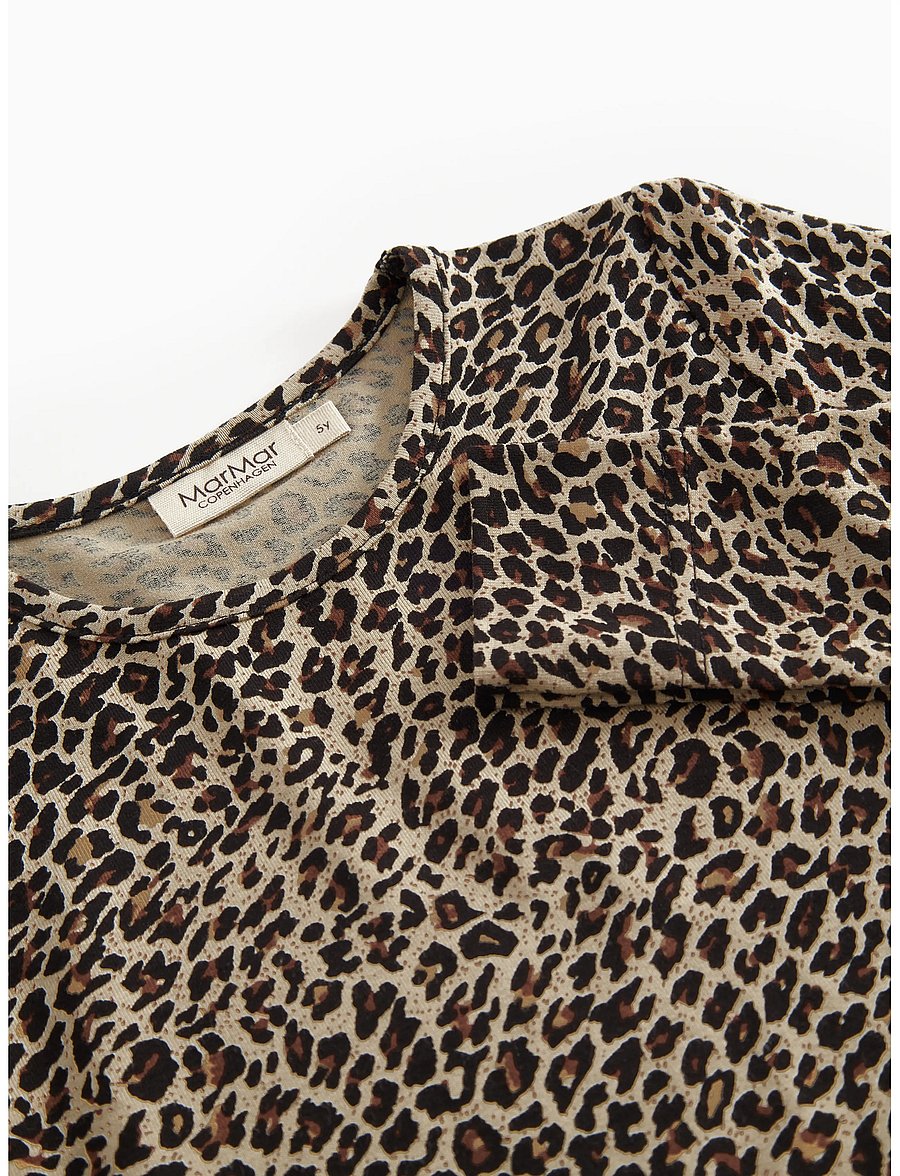 MarMar Copenhagen - Leo Tee - langärmelig - brown leo - 4