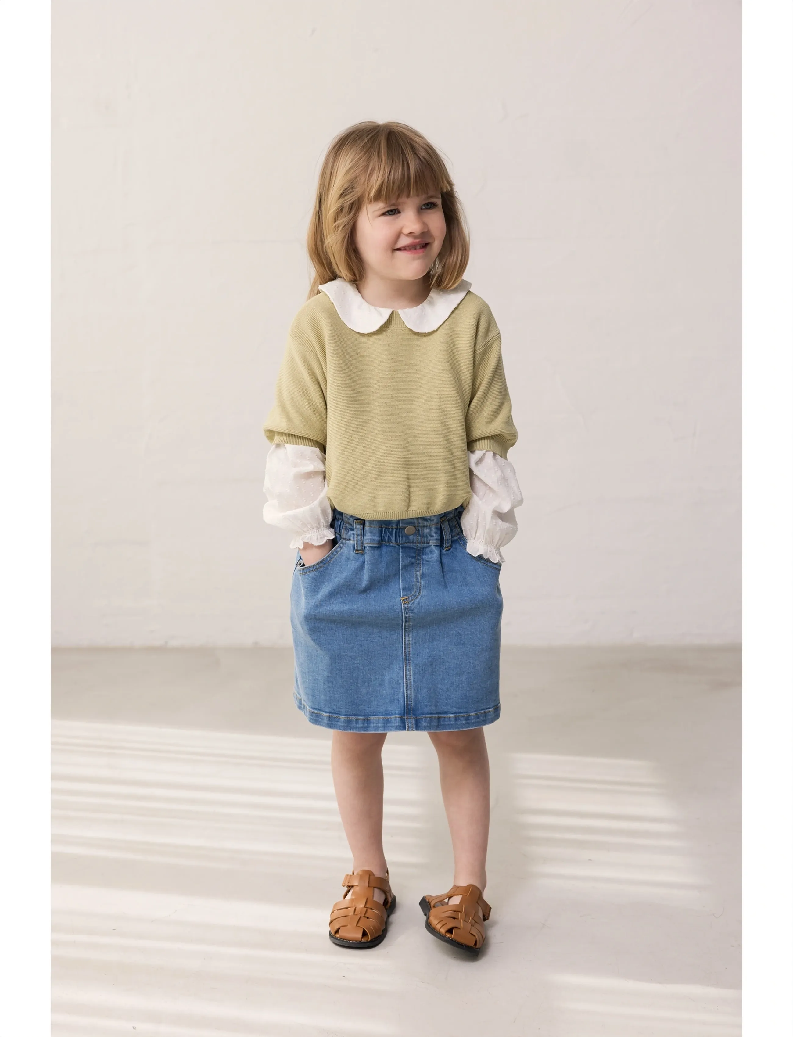 MarMar Copenhagen - Sera - jeanskjolar - light indigo - 3