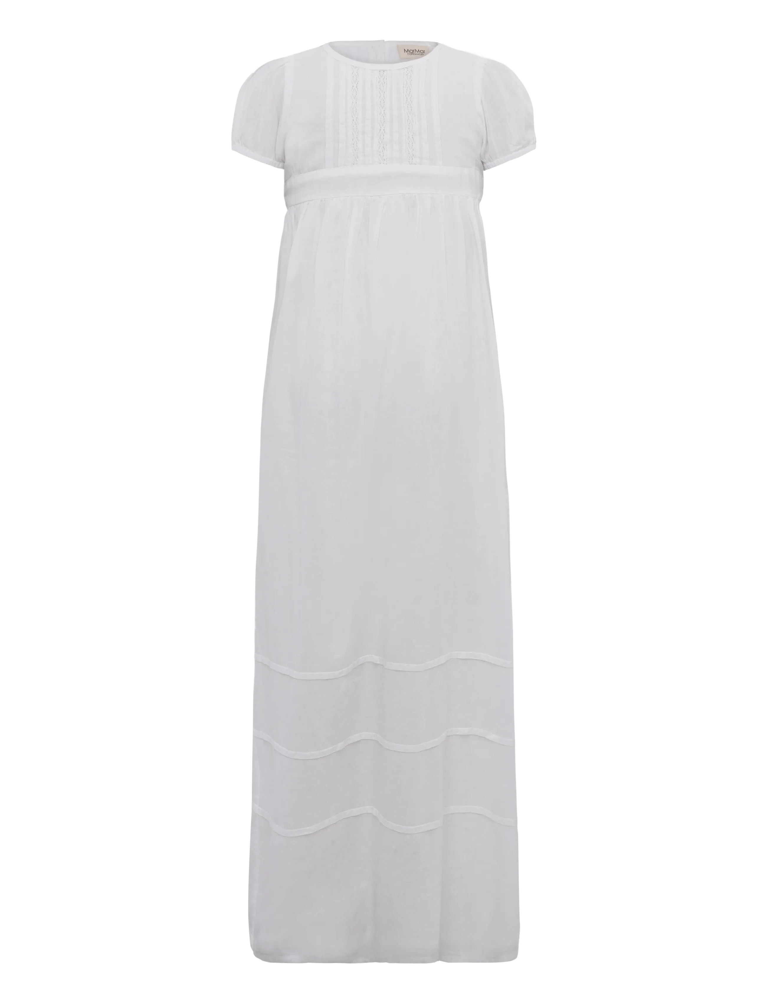 MarMar Copenhagen Daisa Christening Dress - Dresses & skirts - CLOUD / white