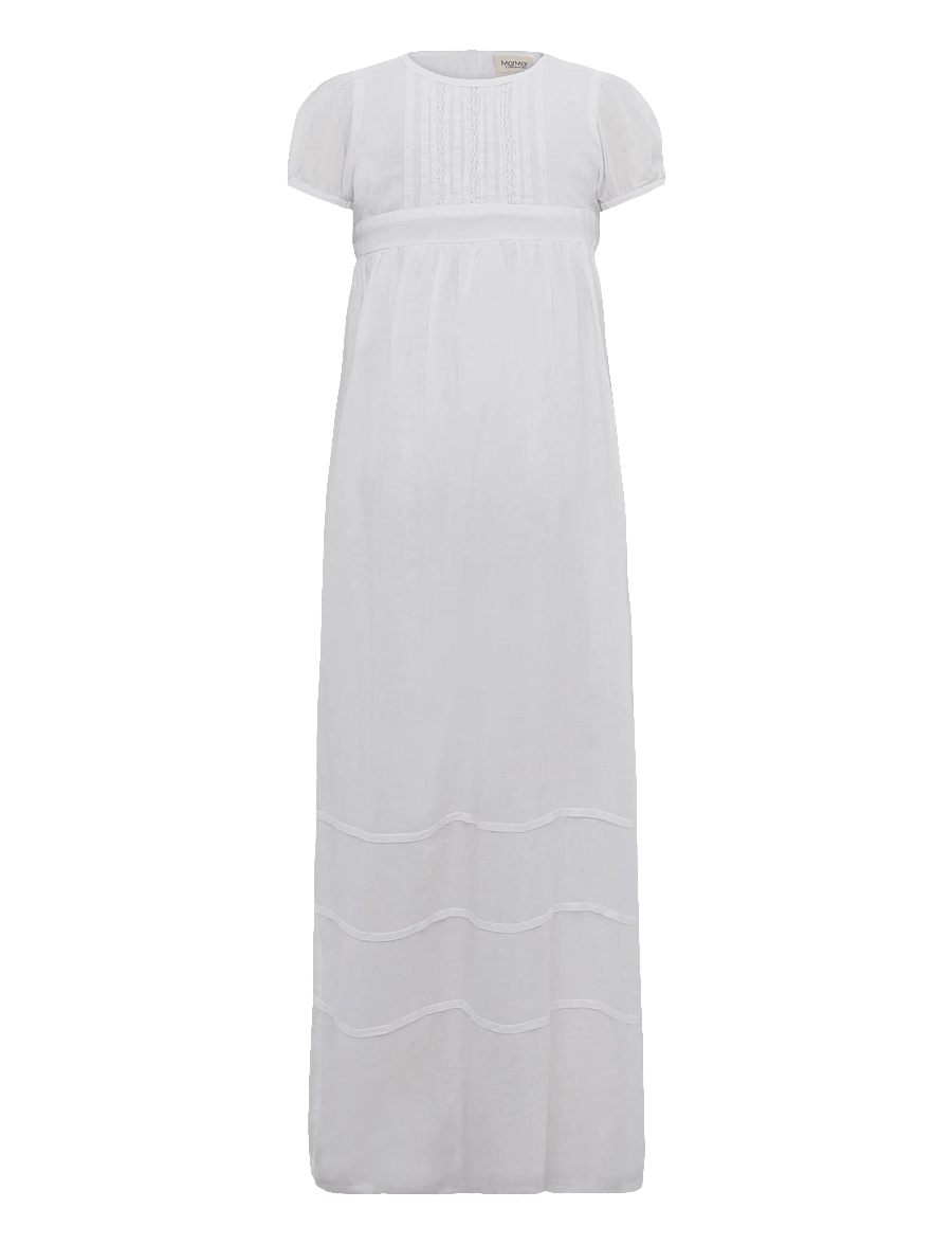 MarMar Copenhagen - Daisa Christening Dress - robes pour bébés à manches courtes - cloud - 1