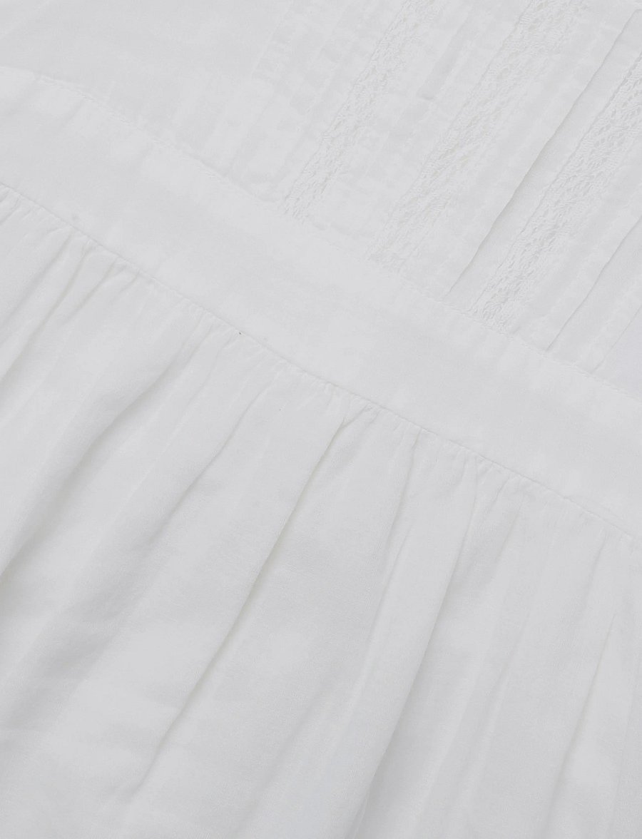 MarMar Copenhagen - Daisa Christening Dress - robes pour bébés à manches courtes - cloud - 3