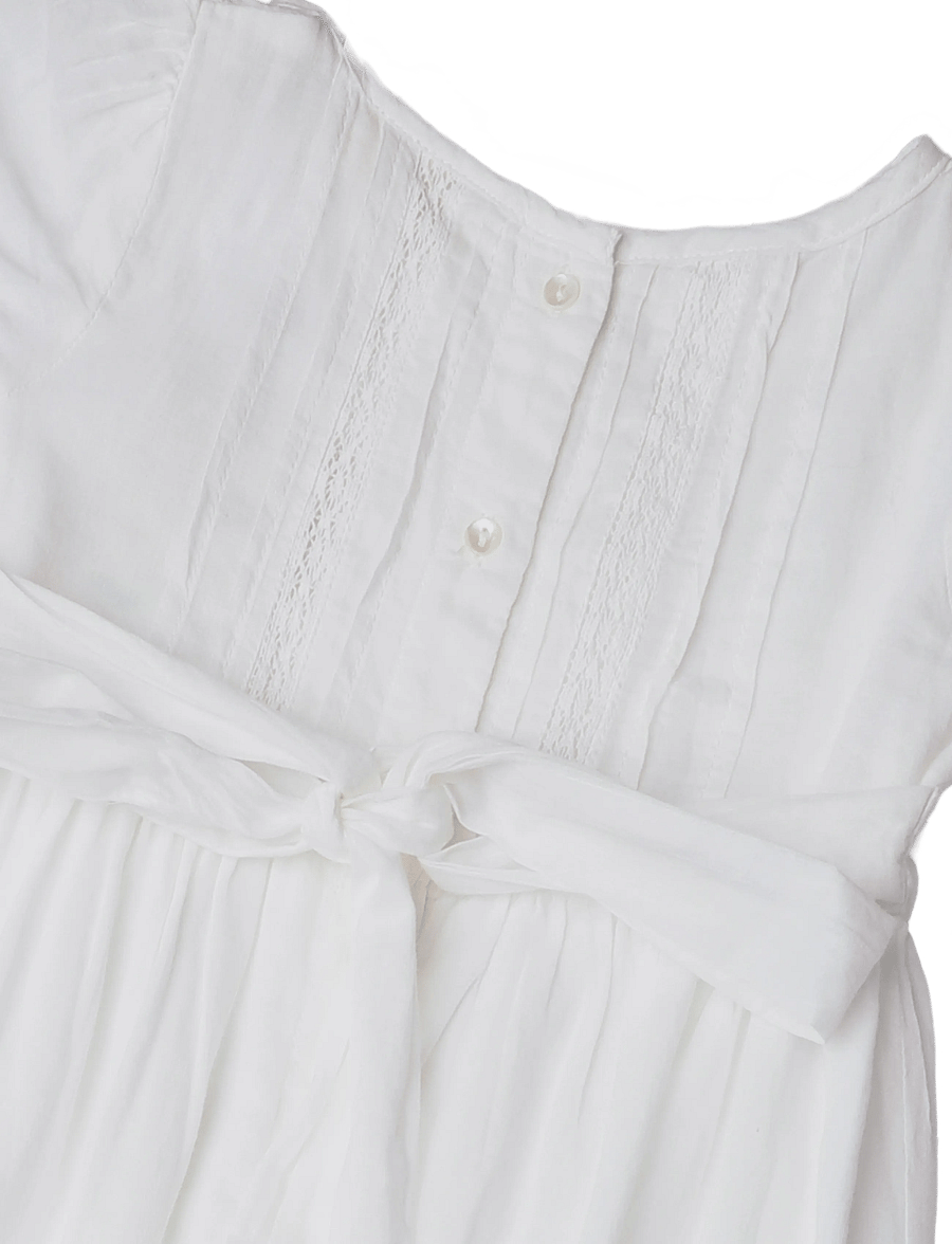 MarMar Copenhagen - Daisa Christening Dress - robes pour bébés à manches courtes - cloud - 4