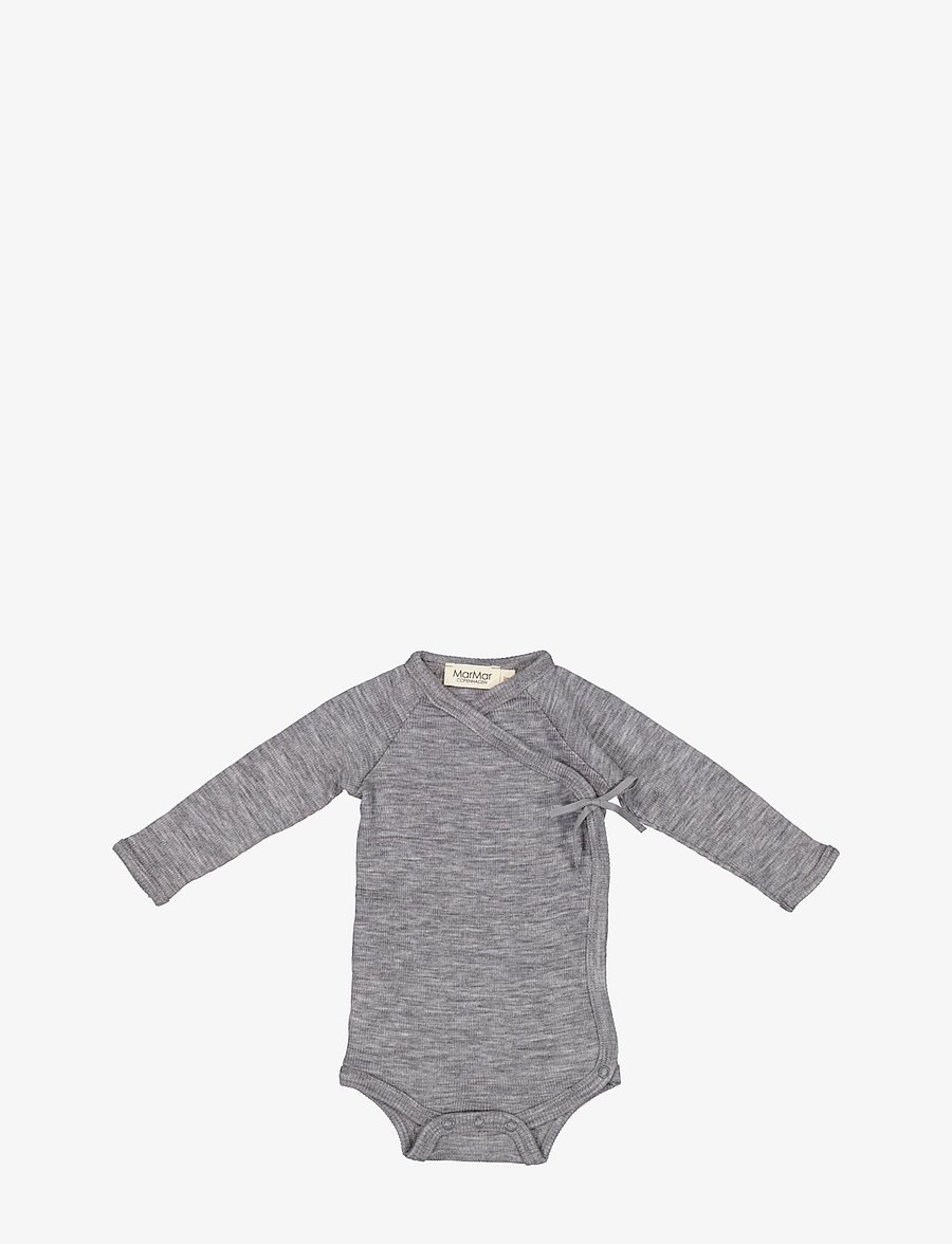 MarMar Copenhagen - Belita - langärmelige bodys - grey melange - 0