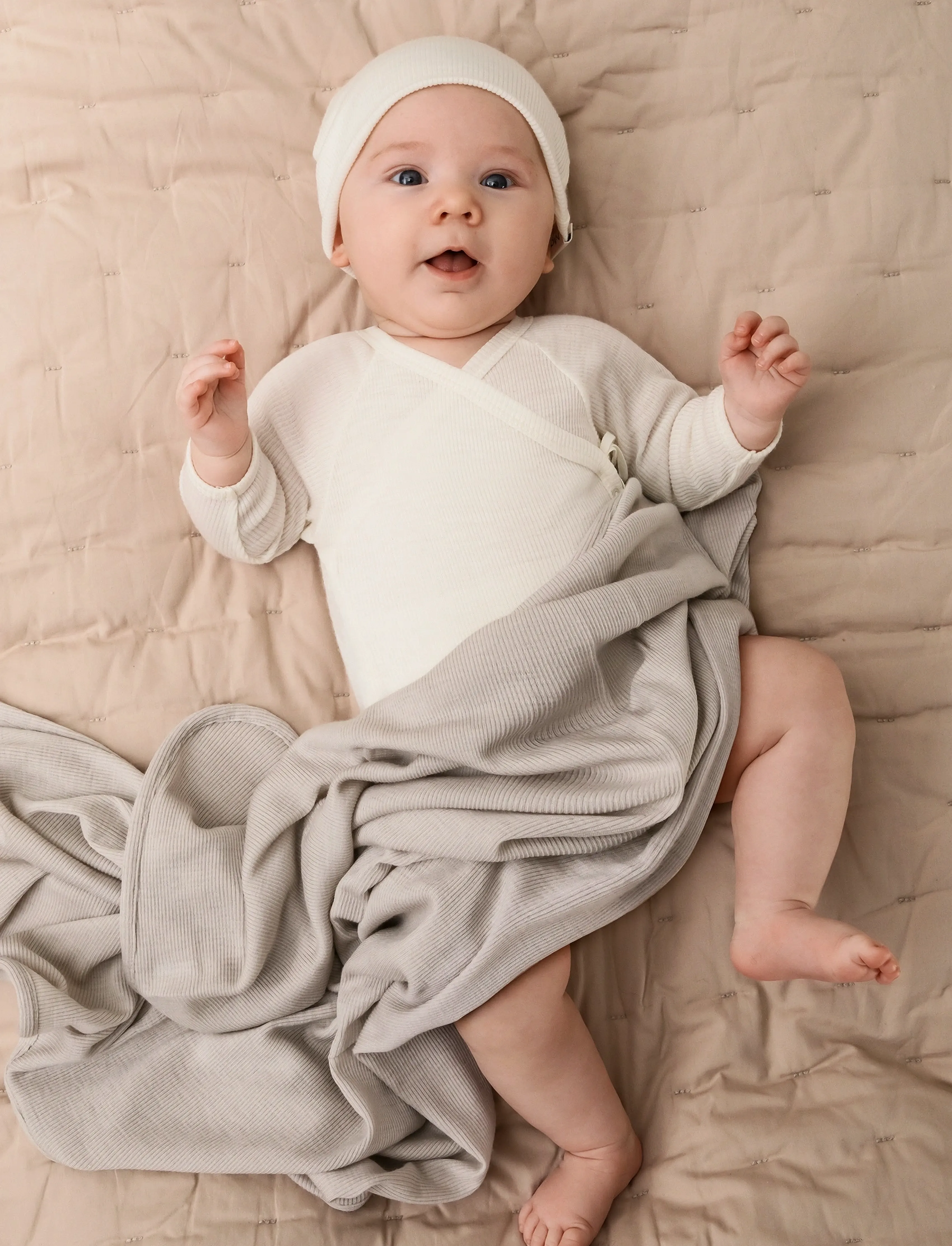 MarMar Copenhagen Belita, 74, Bodys, Creme - Wrap Kinder