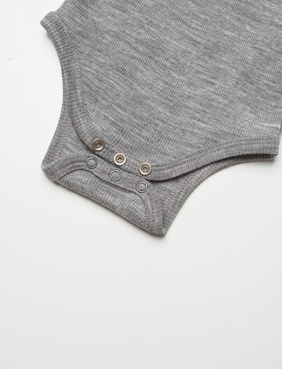 MarMar Copenhagen - Bini - varrukateta bodid - grey melange - 3