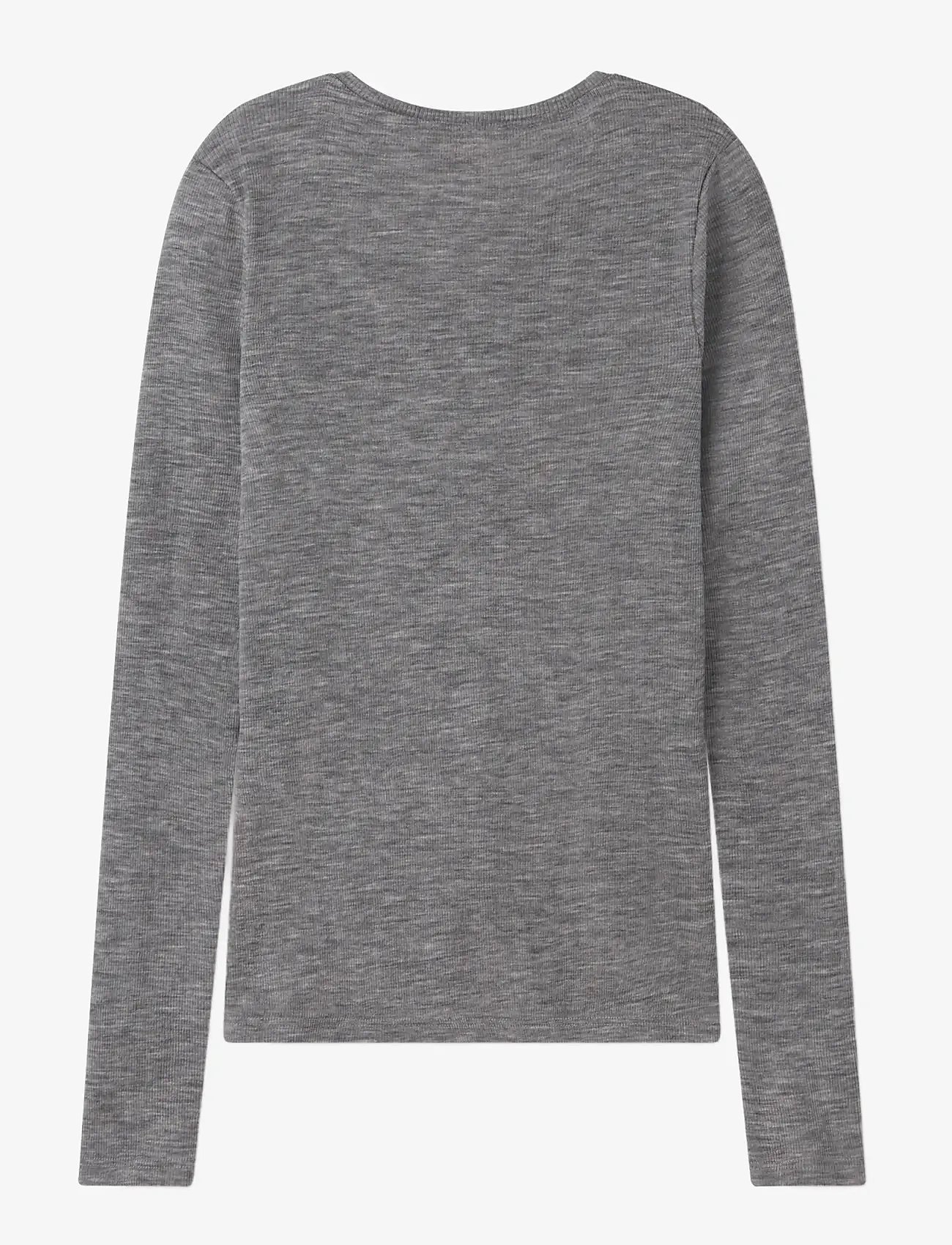 MarMar Copenhagen - Tamra W - langärmlige tops - grey melange - 2