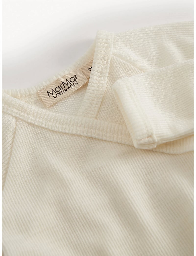 MarMar Copenhagen - Tut Wrap LS - t-krekli ar garām piedurknēm - natural - 2