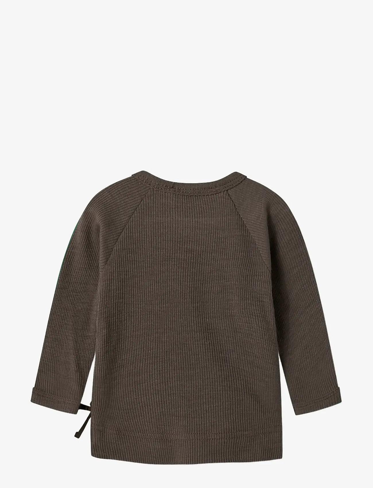 MarMar Copenhagen - Tut Wrap LS - pitkähihaiset t-paidat - terre - 1