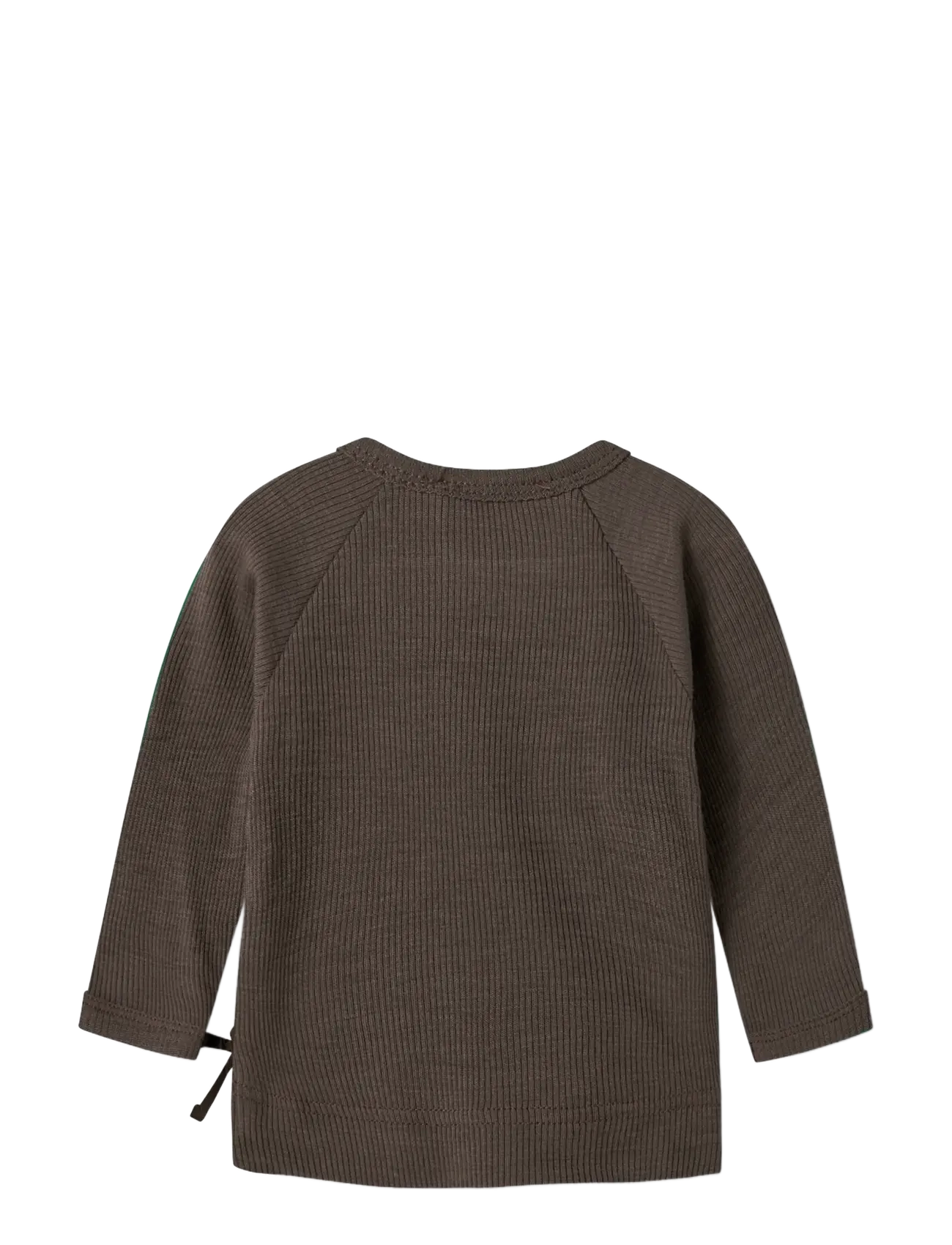 MarMar Copenhagen - Tut Wrap LS - langærmede t-shirts - terre - 1