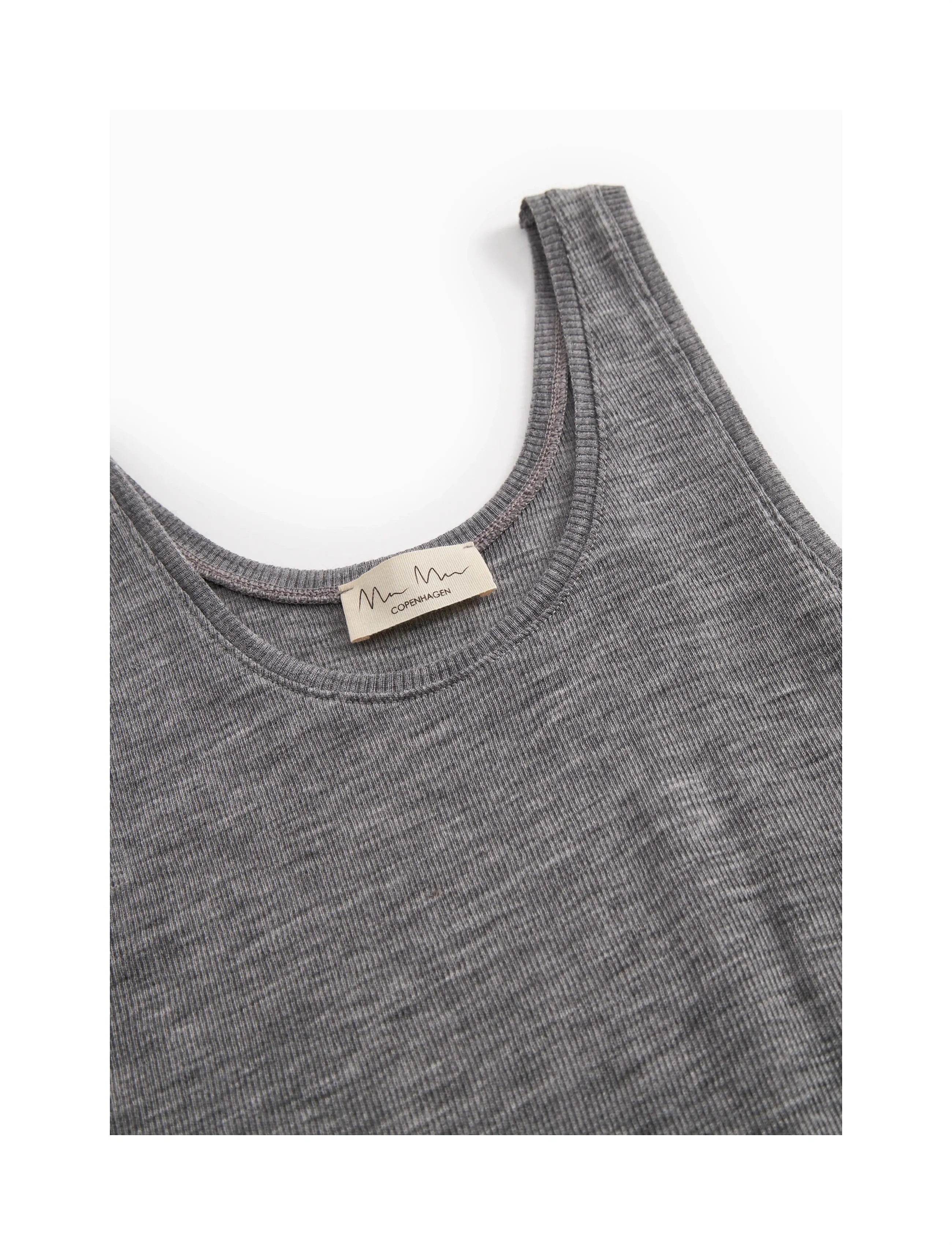 MarMar Copenhagen - Tevo W - varrukateta alussärgid - grey melange - 2