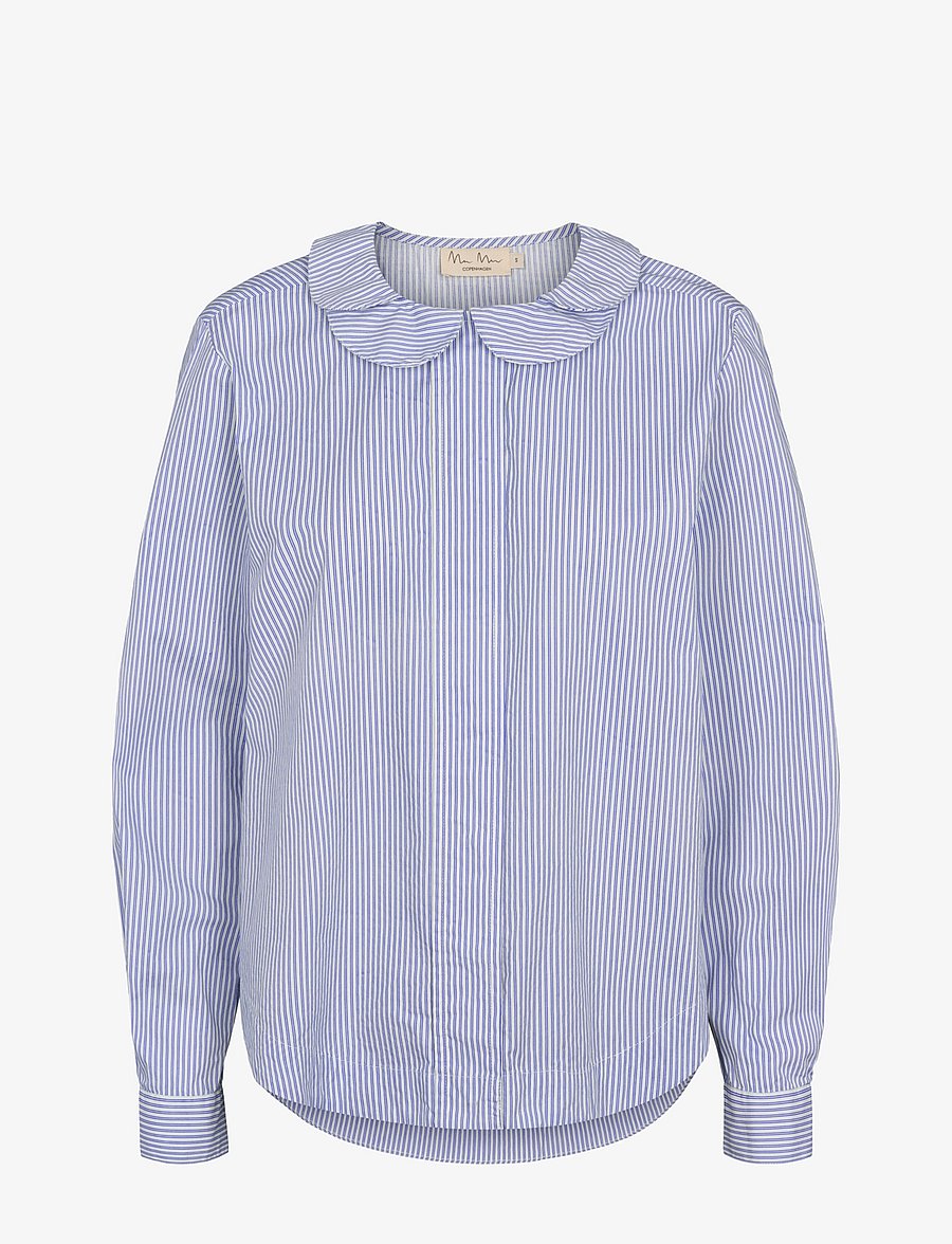 MarMar Copenhagen - Toka W - blusar - bolich blue strips - 1