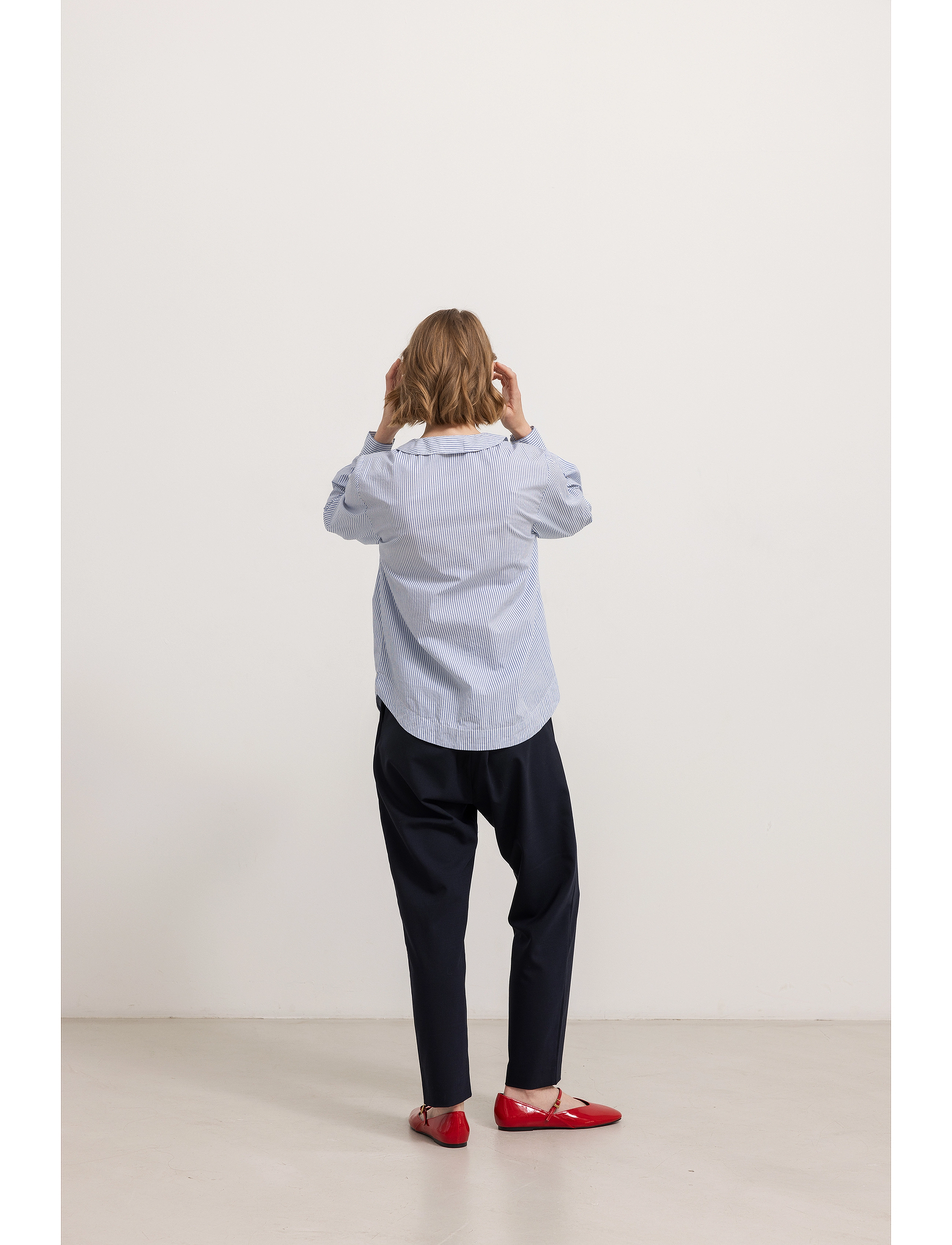 MarMar Copenhagen - Toka W - blusar - bolich blue strips - 3