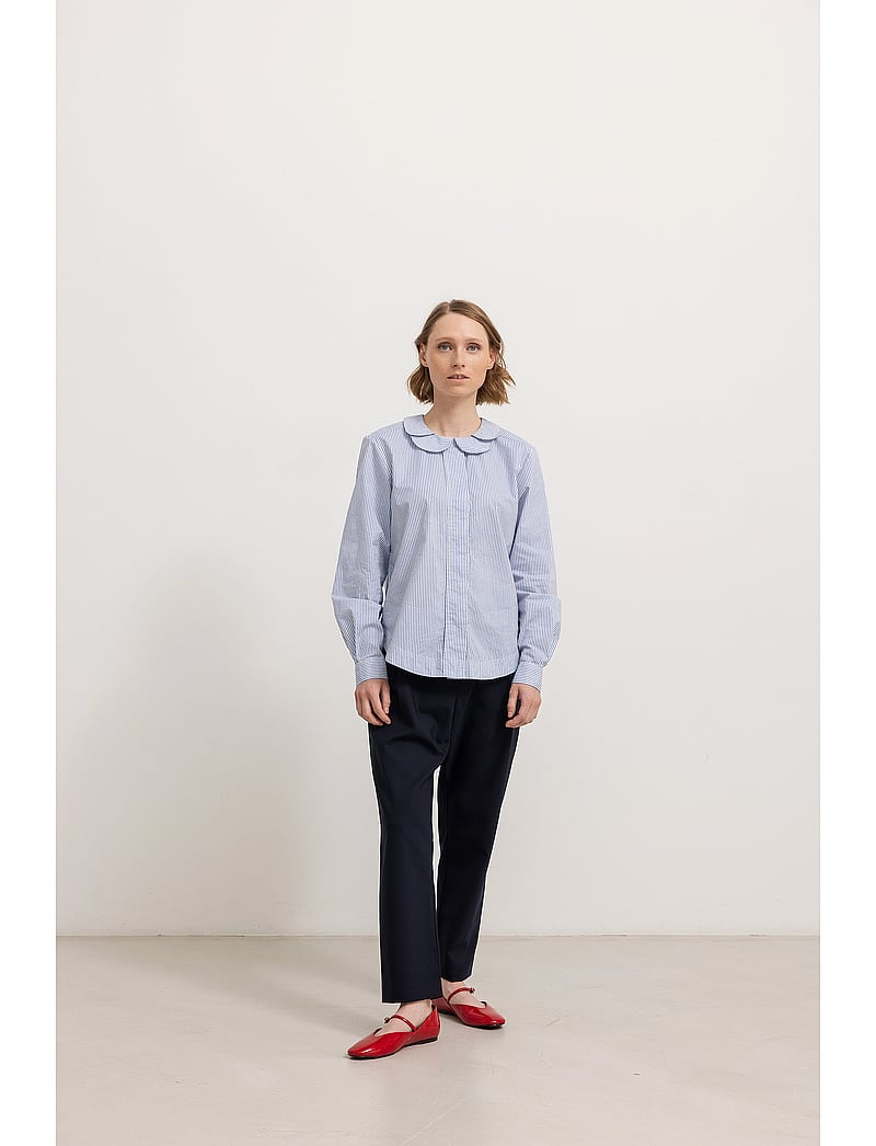 MarMar Copenhagen - Toka W - blouses - bolich blue strips - 4