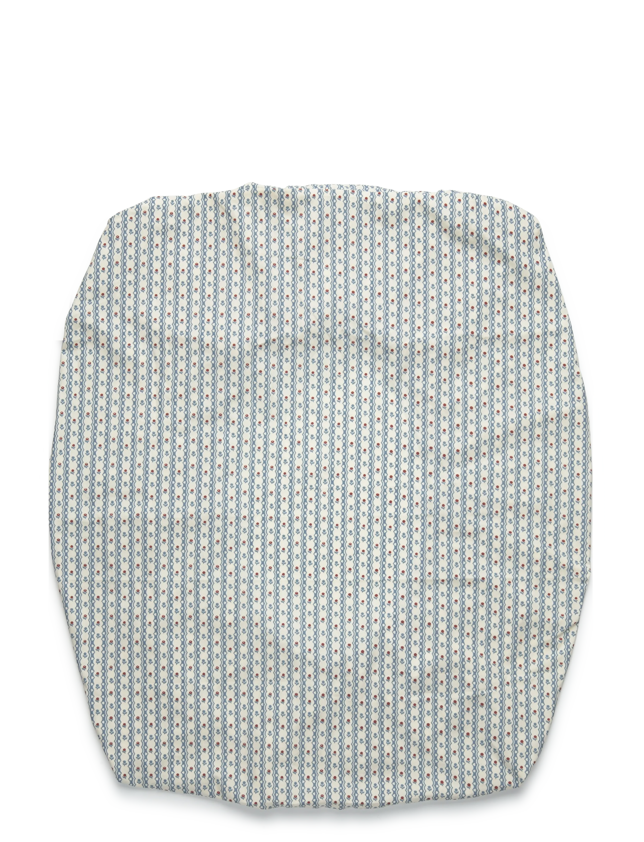 MarMar Copenhagen Changing Cushion Cover - Babypflege - FLORAL STRIPE / blue