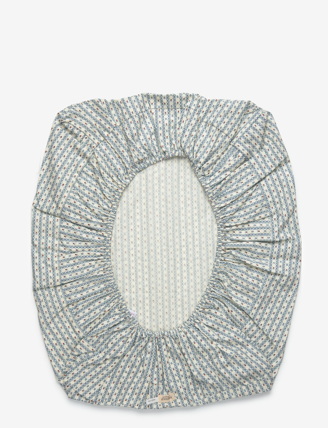 MarMar Copenhagen - Changing Cushion Cover - mähkimispatjade ümbrised - floral stripe - 1