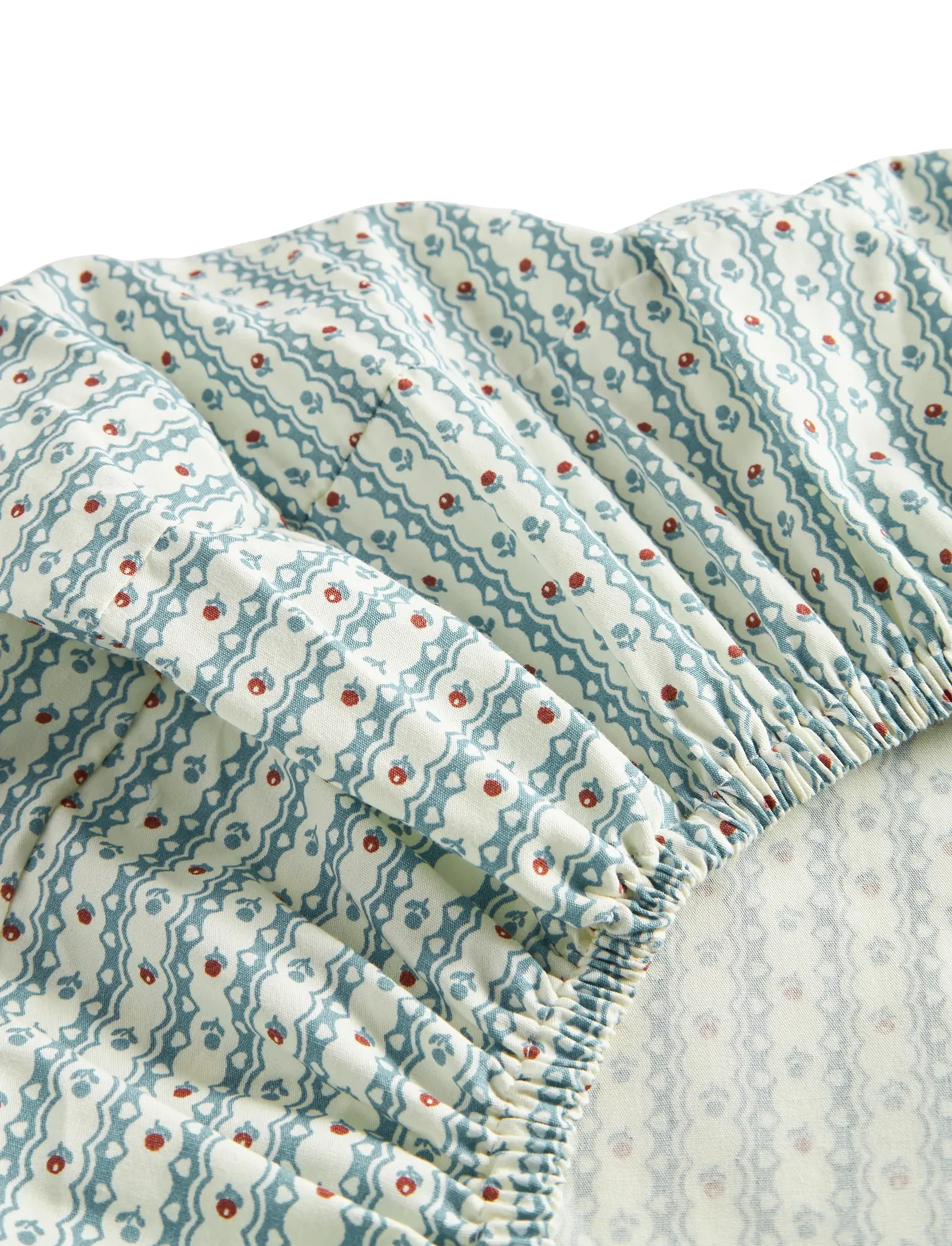 MarMar Copenhagen - Changing Cushion Cover - mähkimispatjade ümbrised - floral stripe - 3