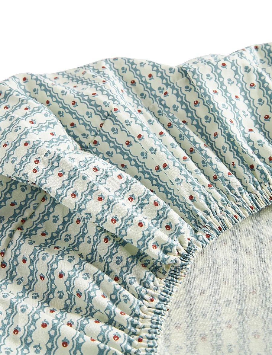 MarMar Copenhagen - Changing Cushion Cover - mähkimispatjade ümbrised - floral stripe - 3