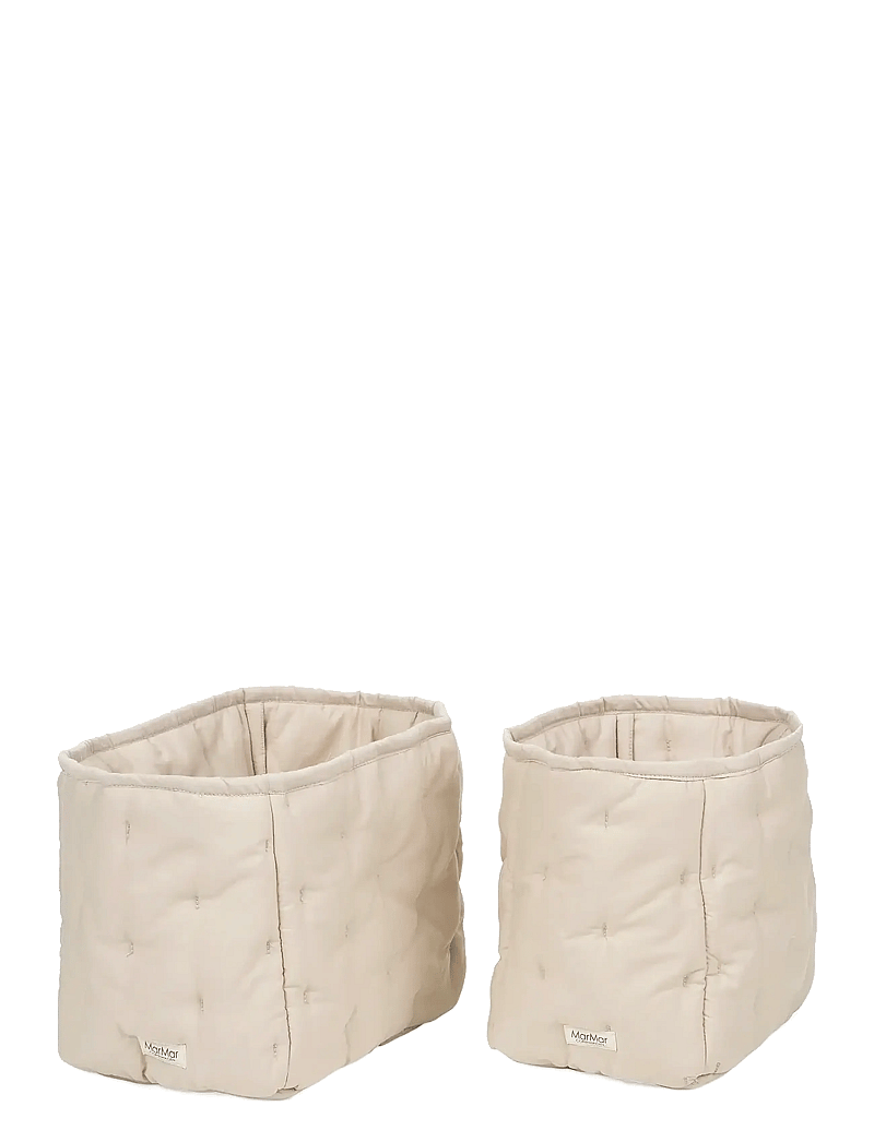 MarMar Copenhagen - Nursery Storage Bags - opbevaringskurve - grey sand - 1