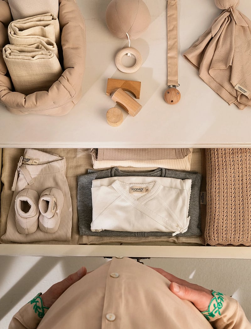 MarMar Copenhagen - Nursery Storage Bags - opbevaringskurve - grey sand - 2