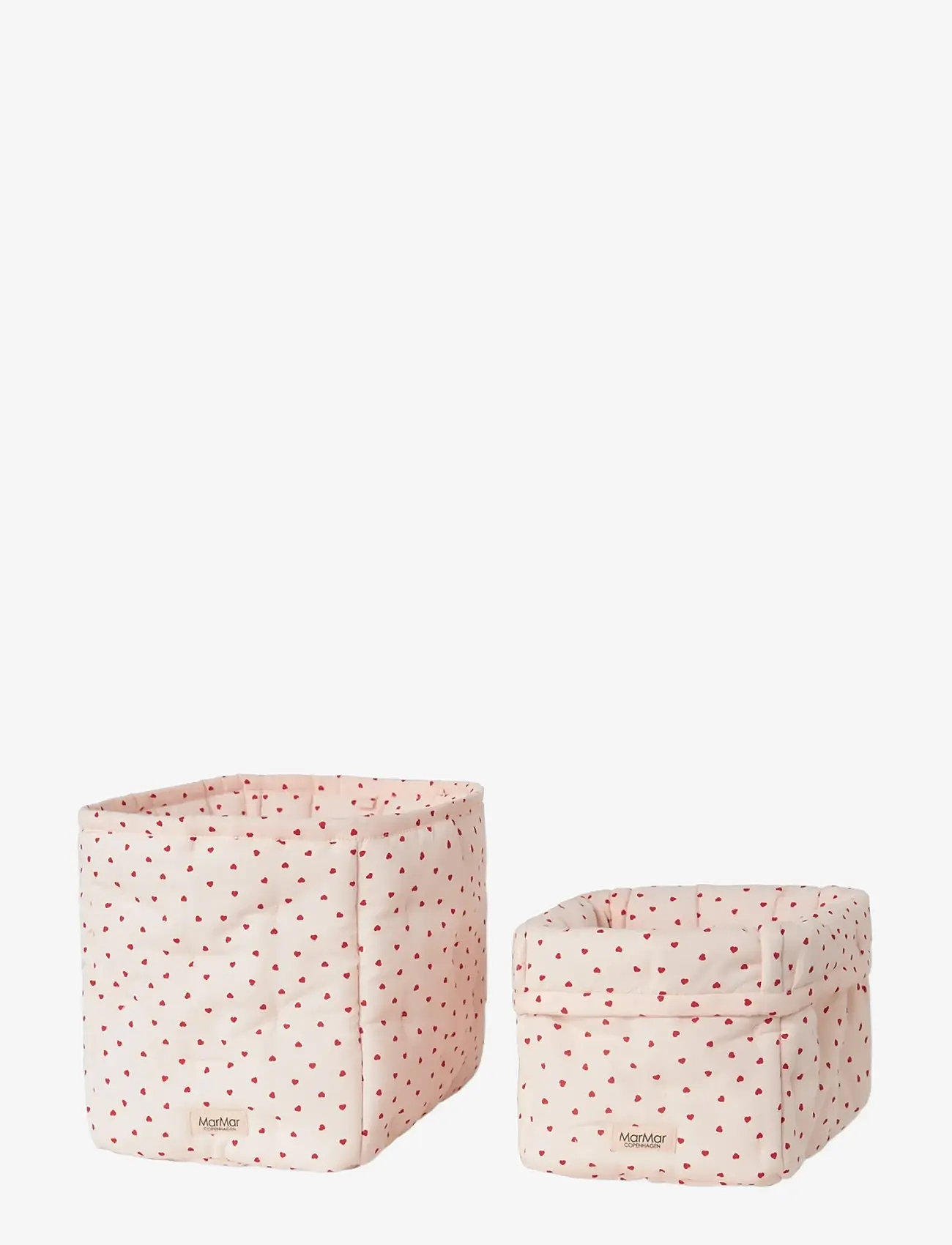 MarMar Copenhagen - Nursery Storage Bags - opbevaringskurve - happy hearts - 0