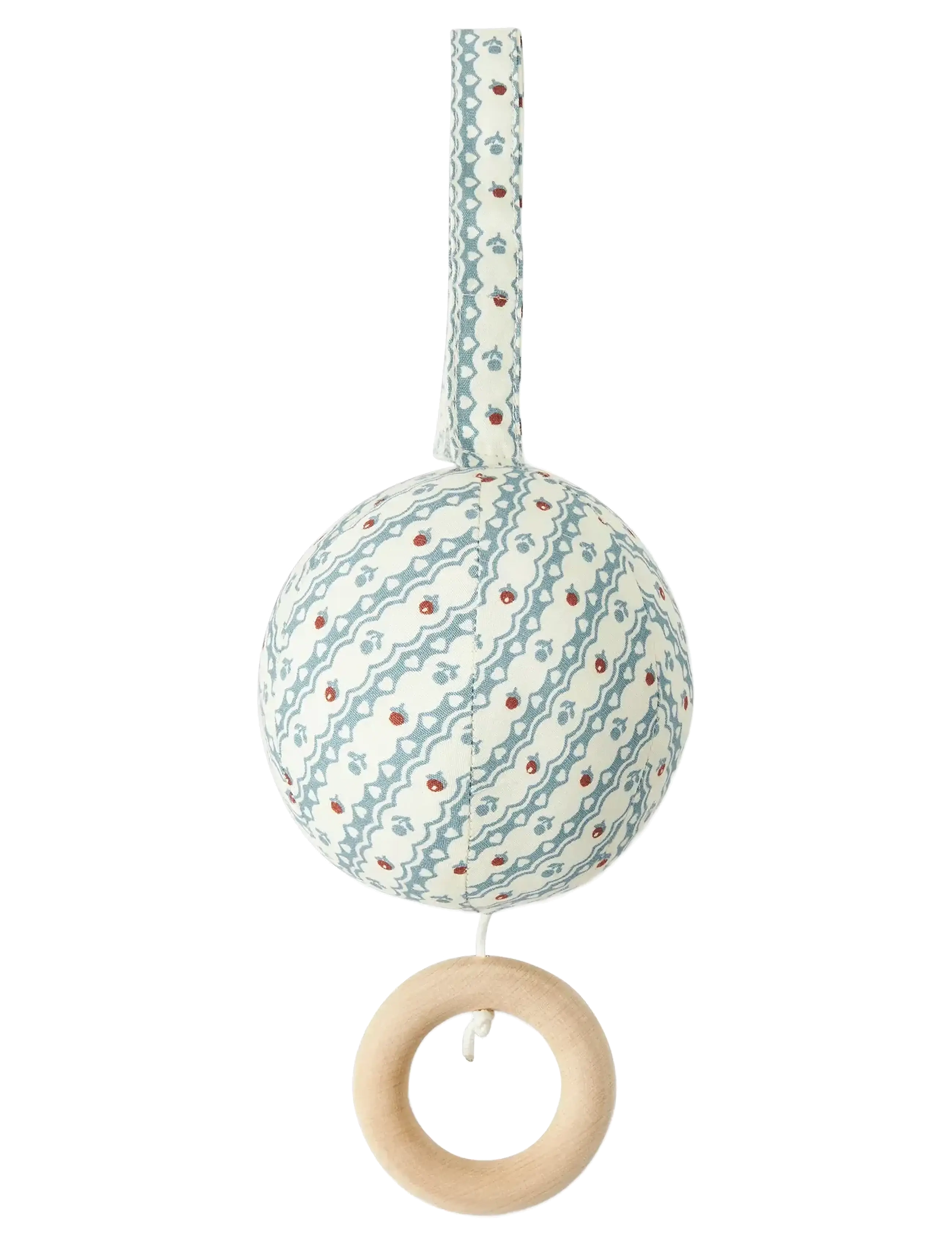 MarMar Copenhagen - Music Mobile - kuscheltier mit musik - floral stripe - 1
