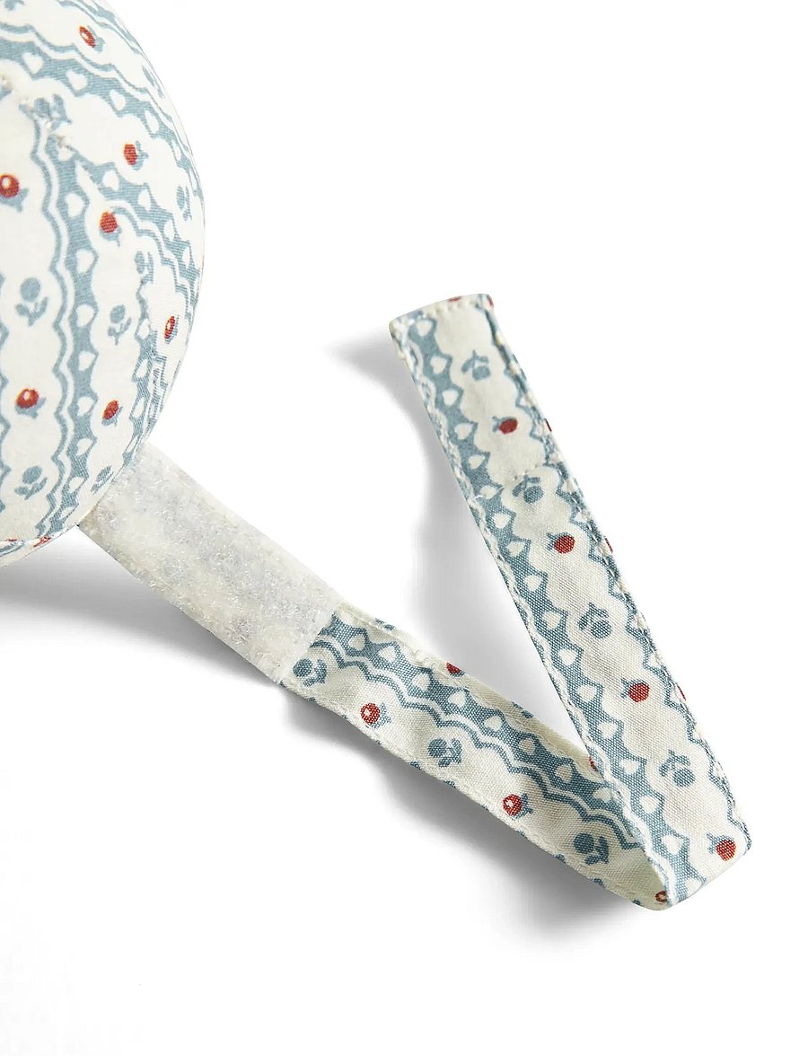MarMar Copenhagen - Music Mobile - pluszowe zabawki muzyczne - floral stripe - 3