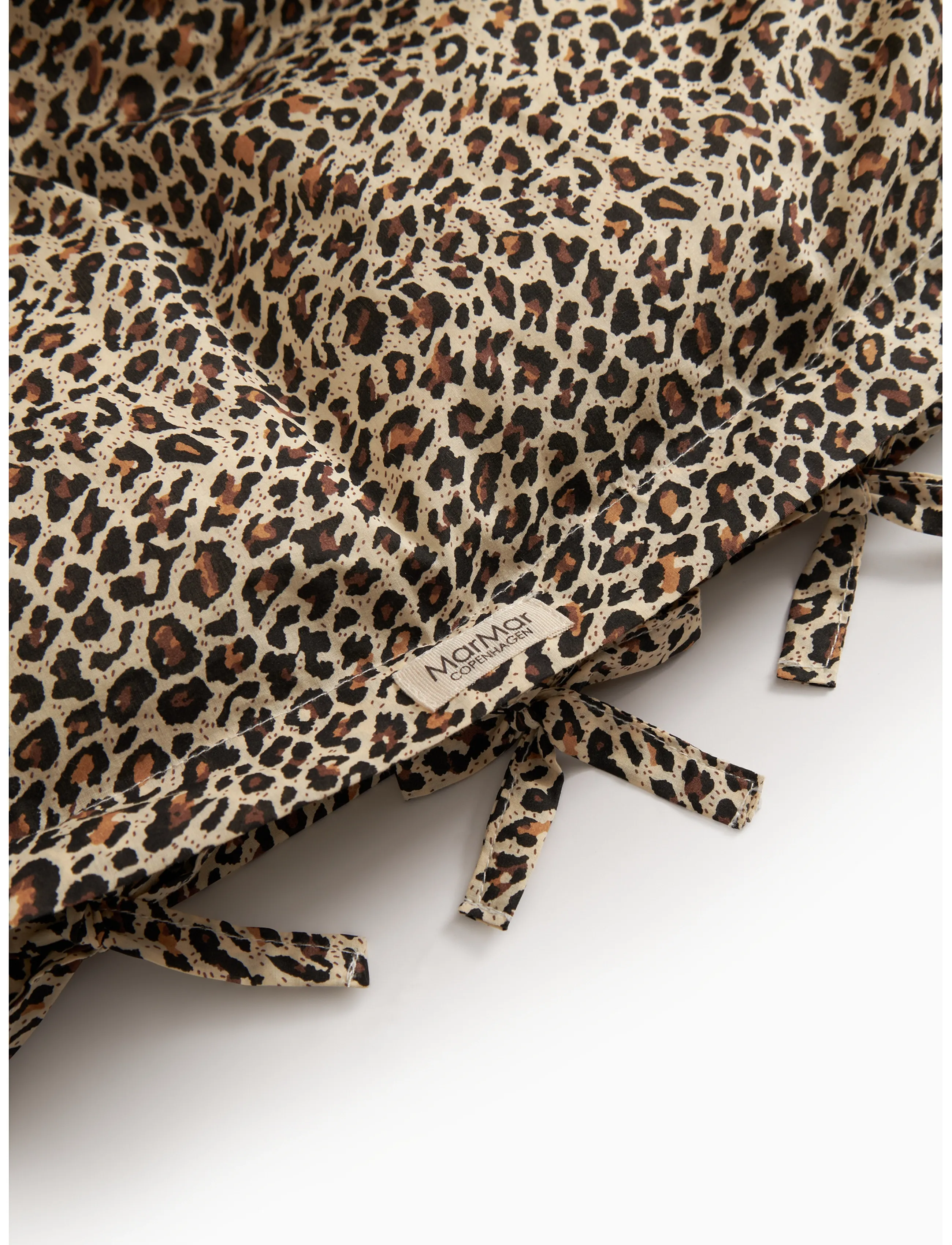 MarMar Copenhagen - Bed Linen Baby - brown leo - 2