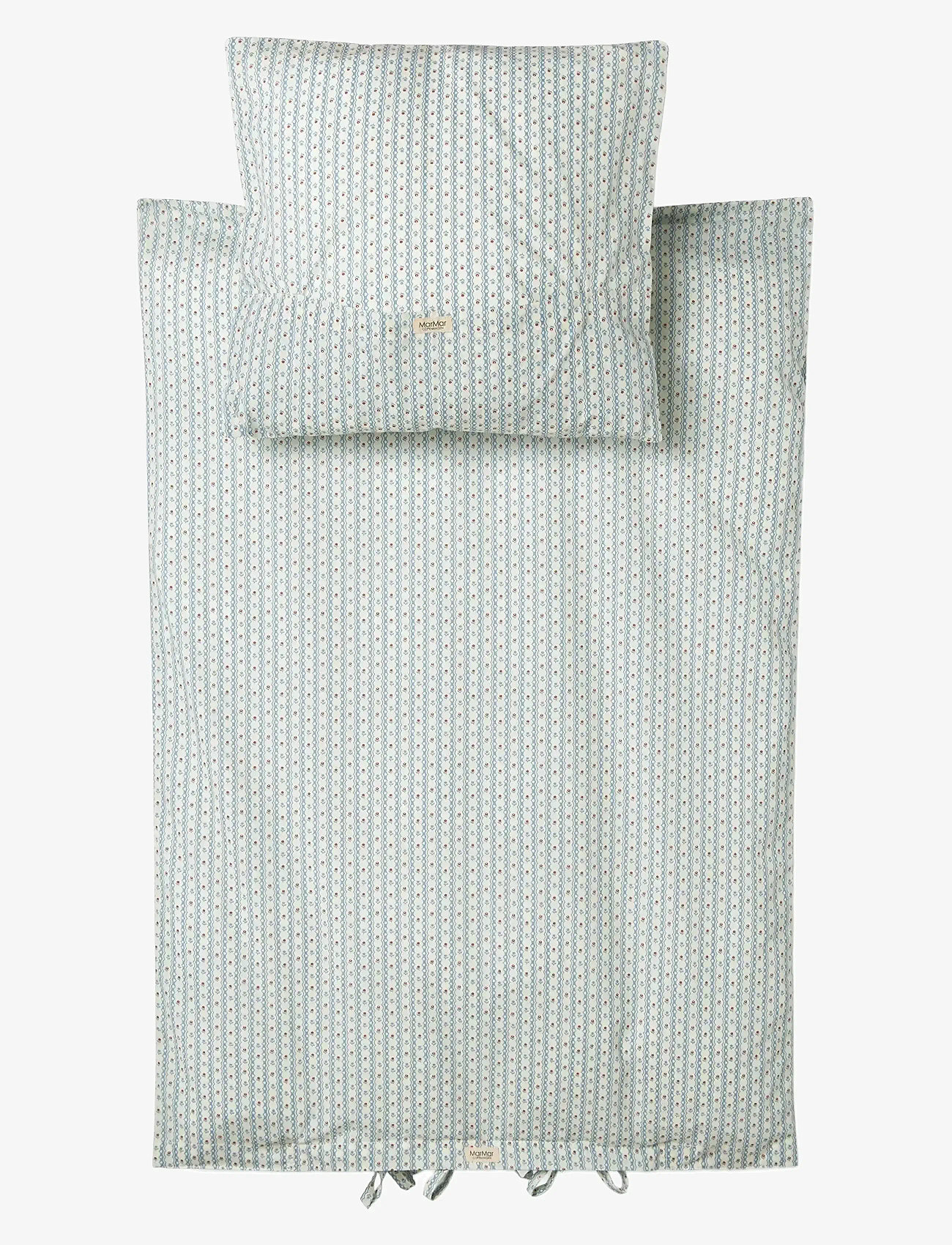 MarMar Copenhagen - Bed Linen Baby - sengesæt - floral stripe - 1