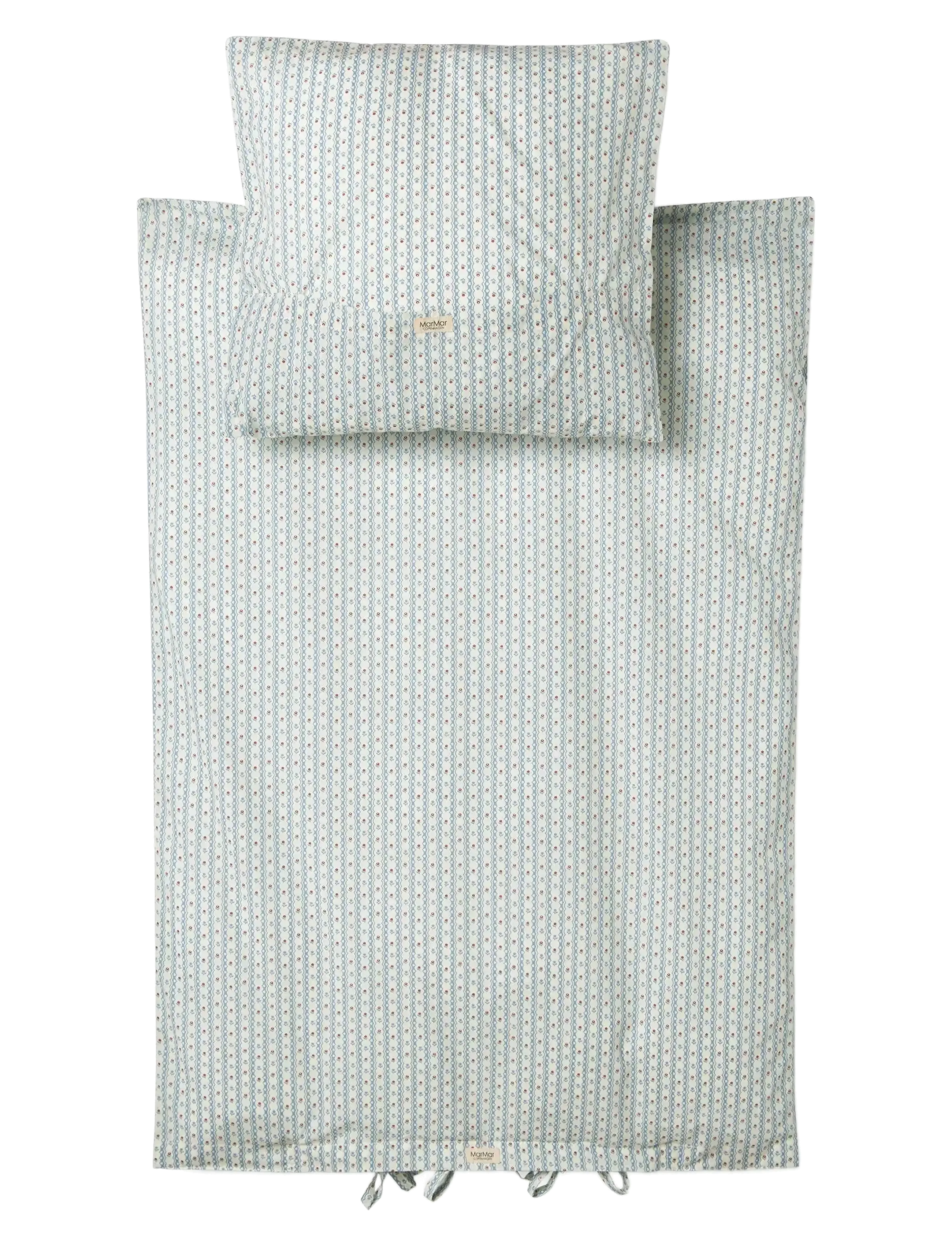 MarMar Copenhagen Bed Linen Junior, Bed Sæt, Blå, Str: 100X 140CM