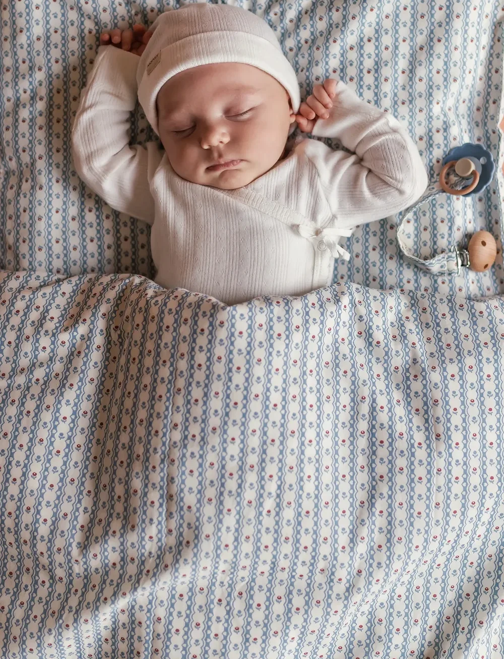 MarMar Copenhagen - Alo - napphållare - floral stripe - 4