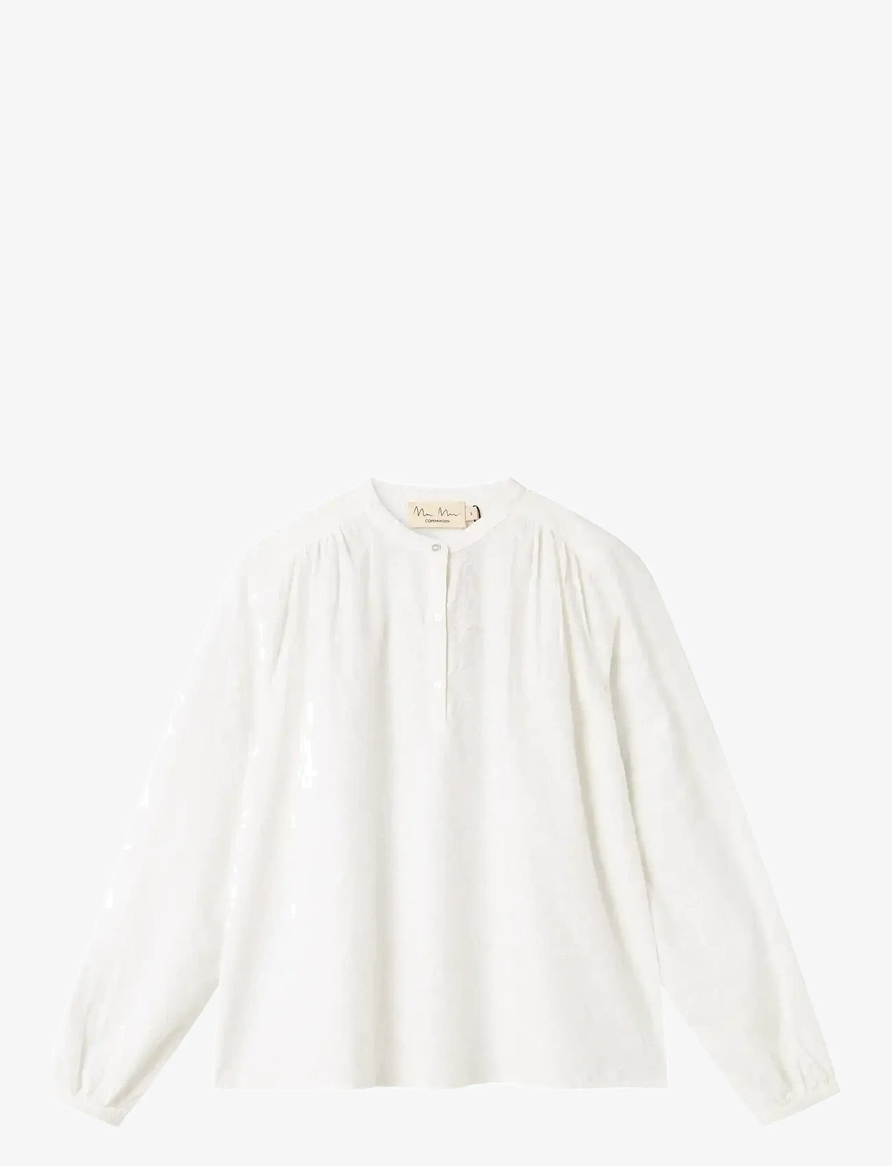 MarMar Copenhagen - Tiria W - long sleeved blouses - white - 0