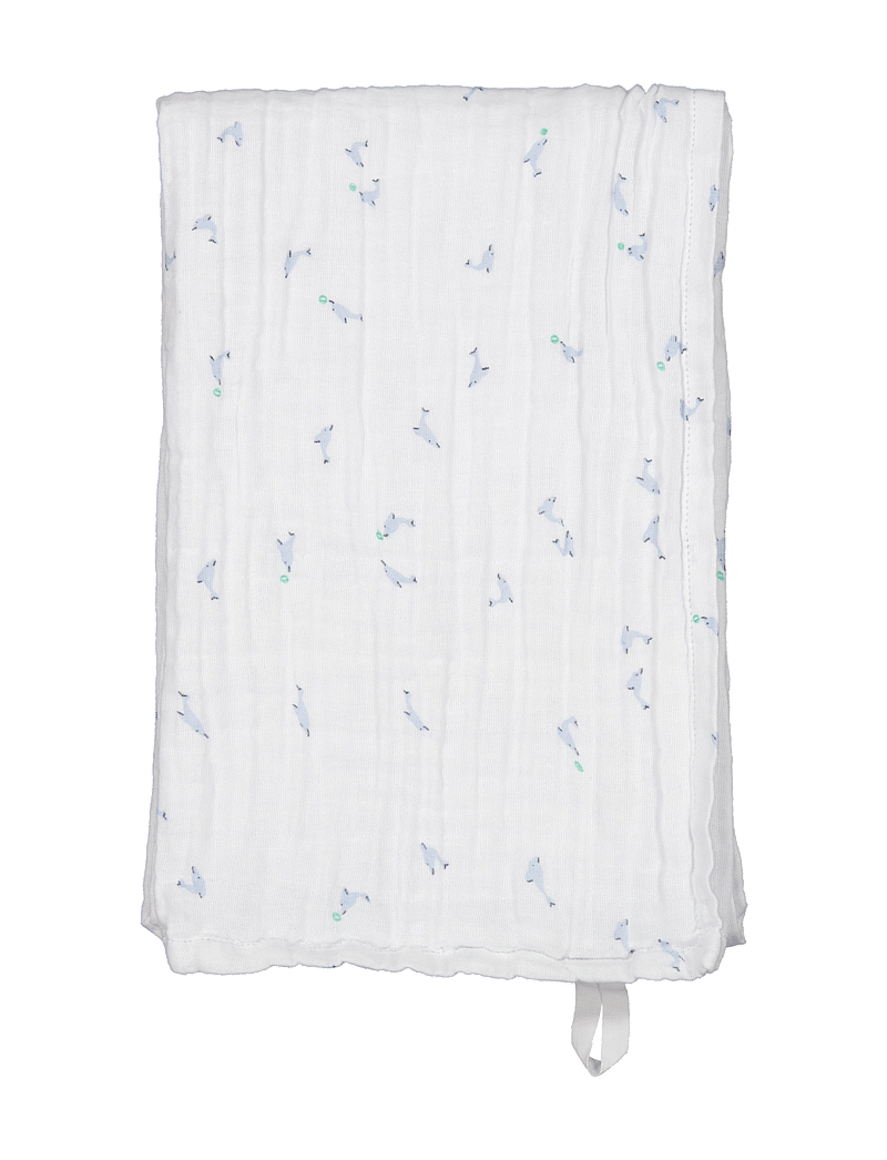 MarMar Copenhagen - Swaddle - musliinist tekid - dolphin - 1